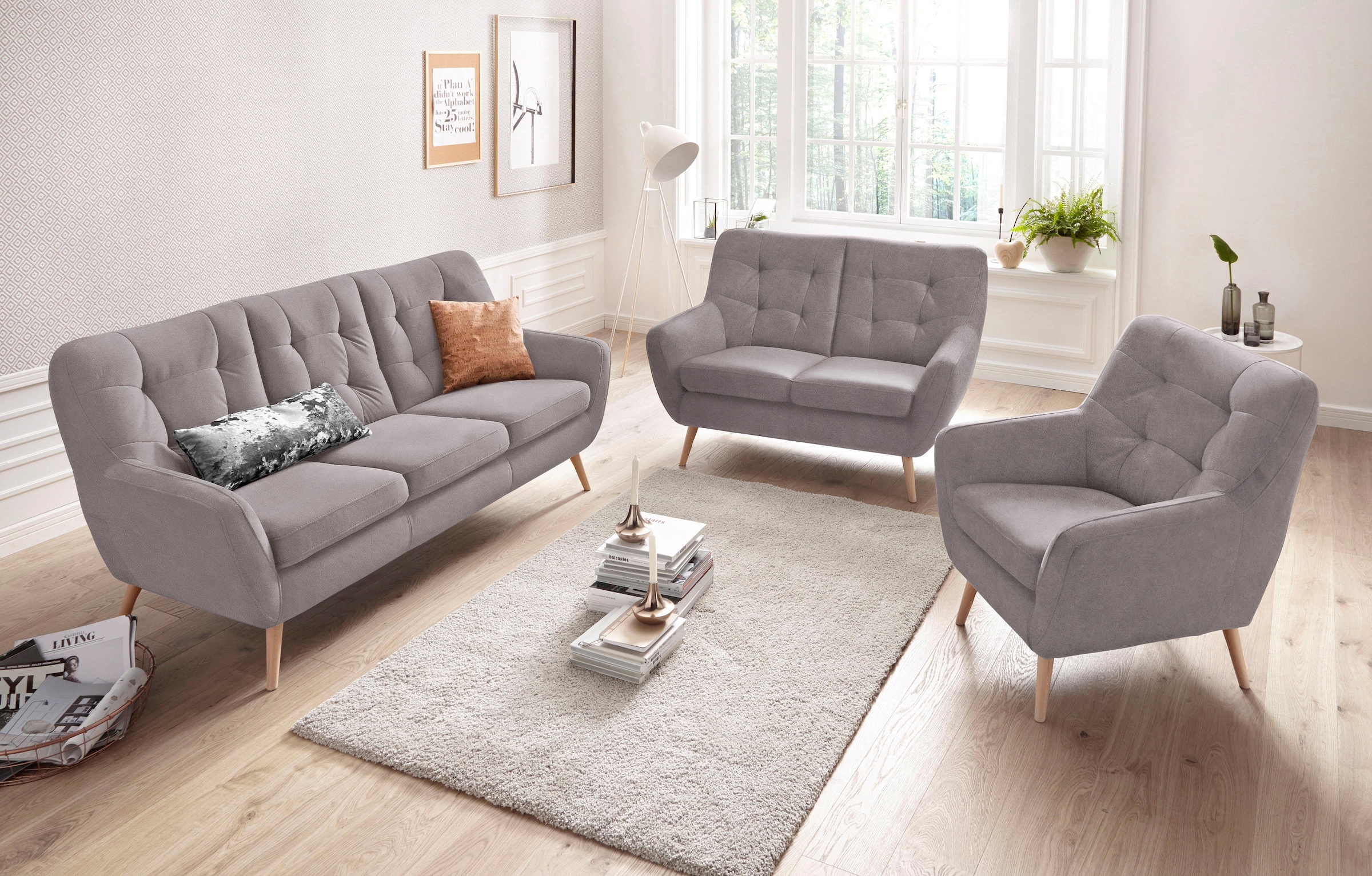 exxpo - sofa fashion 3-Sitzer auf Raten bestellen