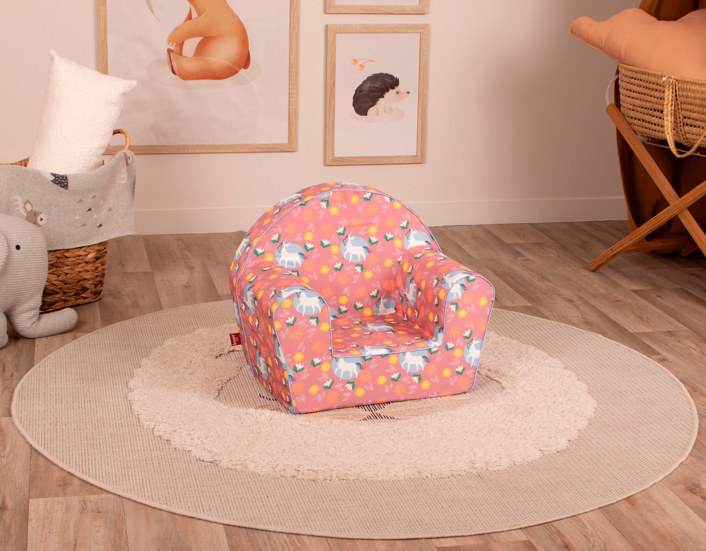 Knorrtoys® Sessel »Einhorn pink«, für Kinder; Made in Europe