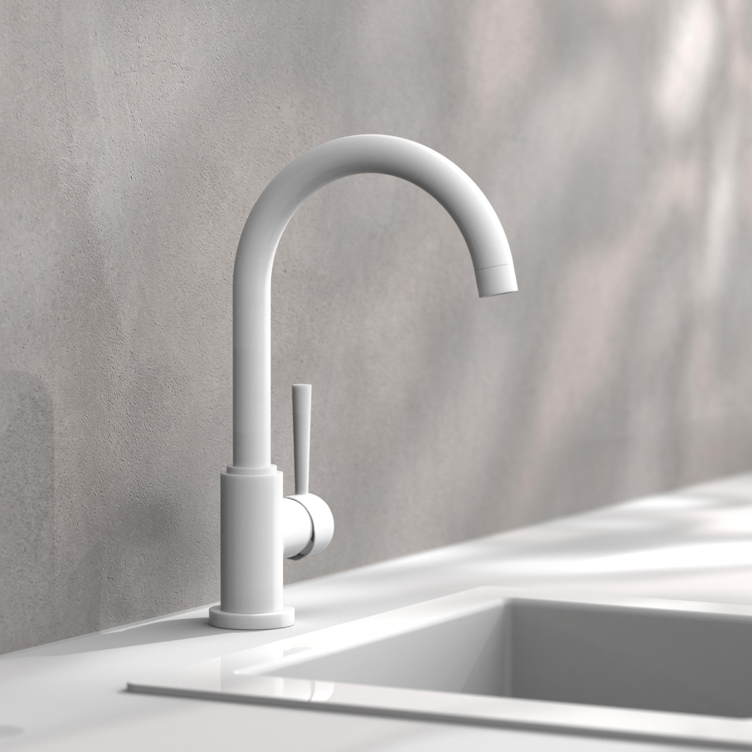 Schütte Spültischarmatur »CORNWALL« praktische Cold-Start-Funktion zum Energiesparen, 360° schwenkbar