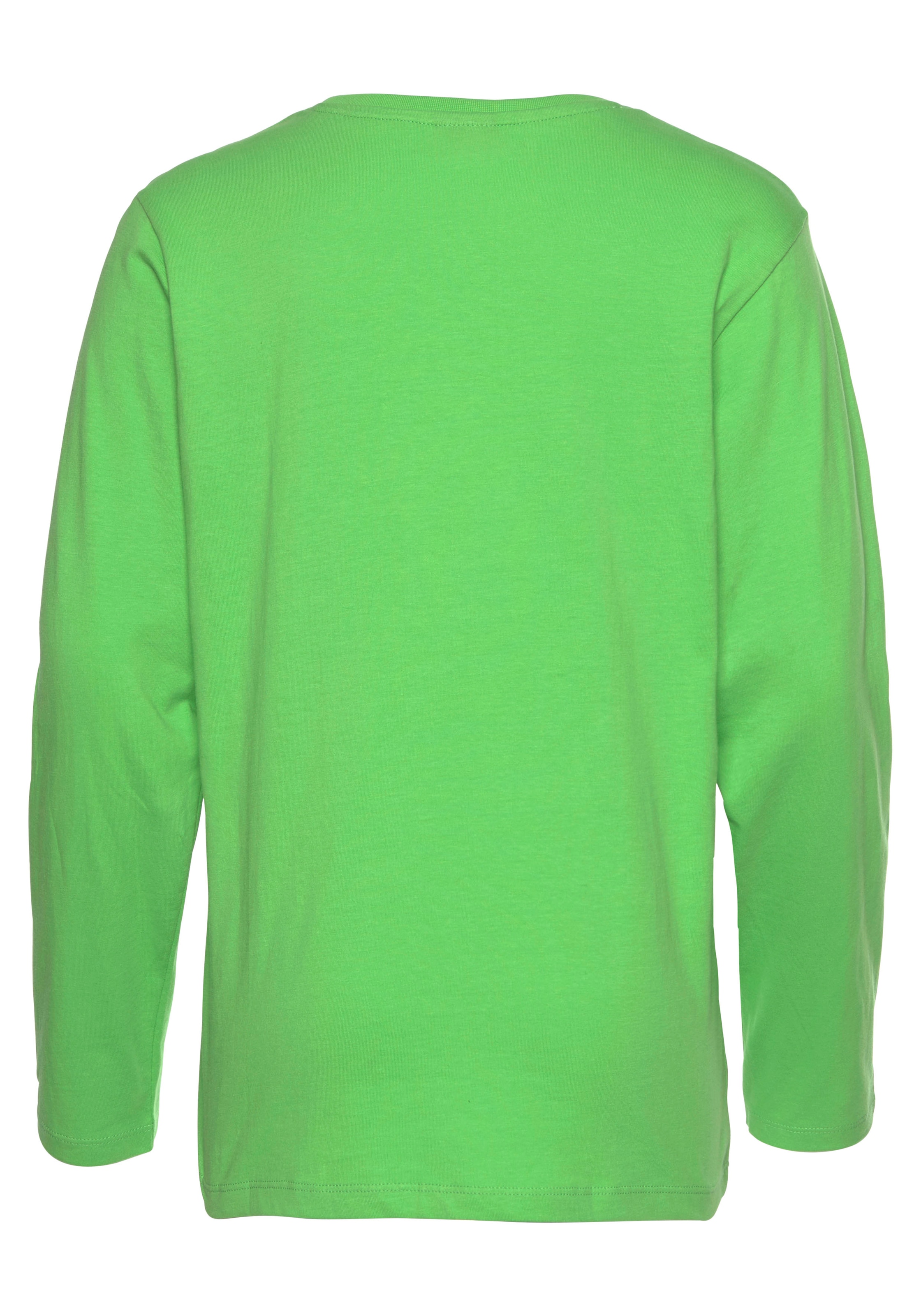 KIDSWORLD Langarmshirt »CHILL MAL DIGGA«, Langarm, Basic-Passform, mit peppigem Aufdruck