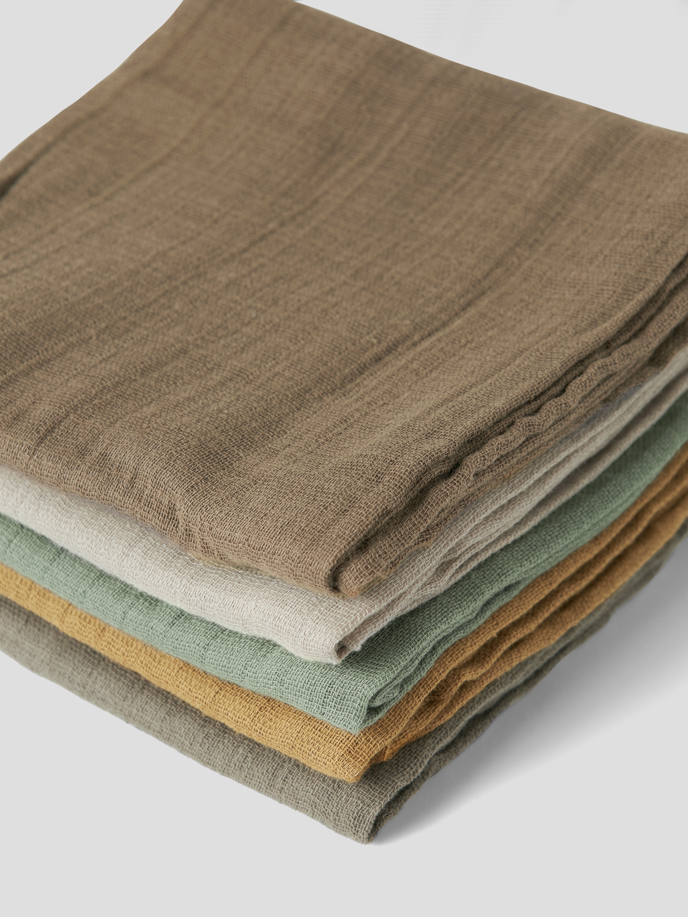 Name It Multifunktionstuch »NBNOHAPPY 5P NAPPIES LNOOS« 5 Stk. aus Baumwolle, bequeme Passform, im 5er-Pack