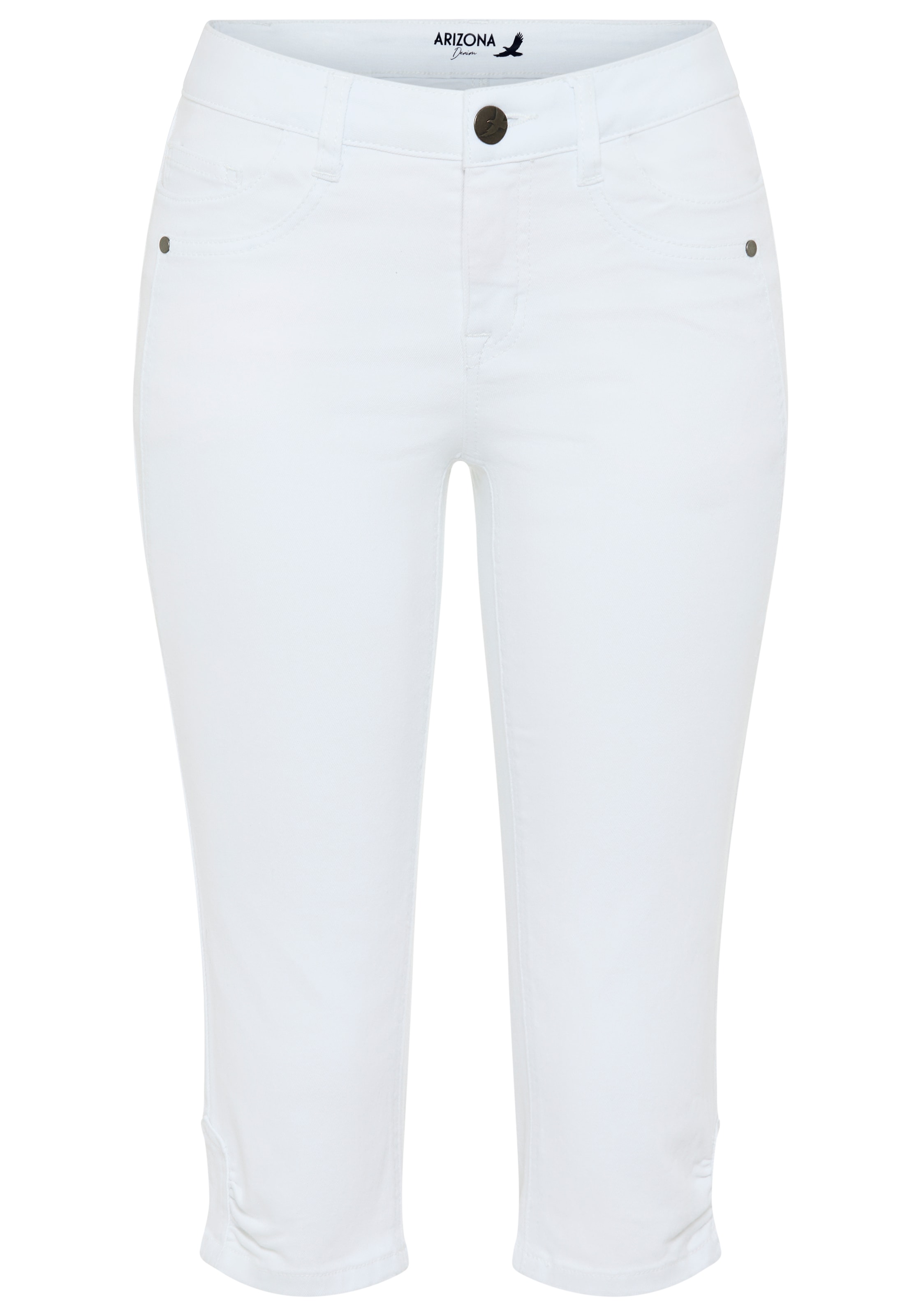 Arizona Caprijeans Skinny Fit, 3/4-Länge, mit Eingrifftaschen und Gesäßtaschen