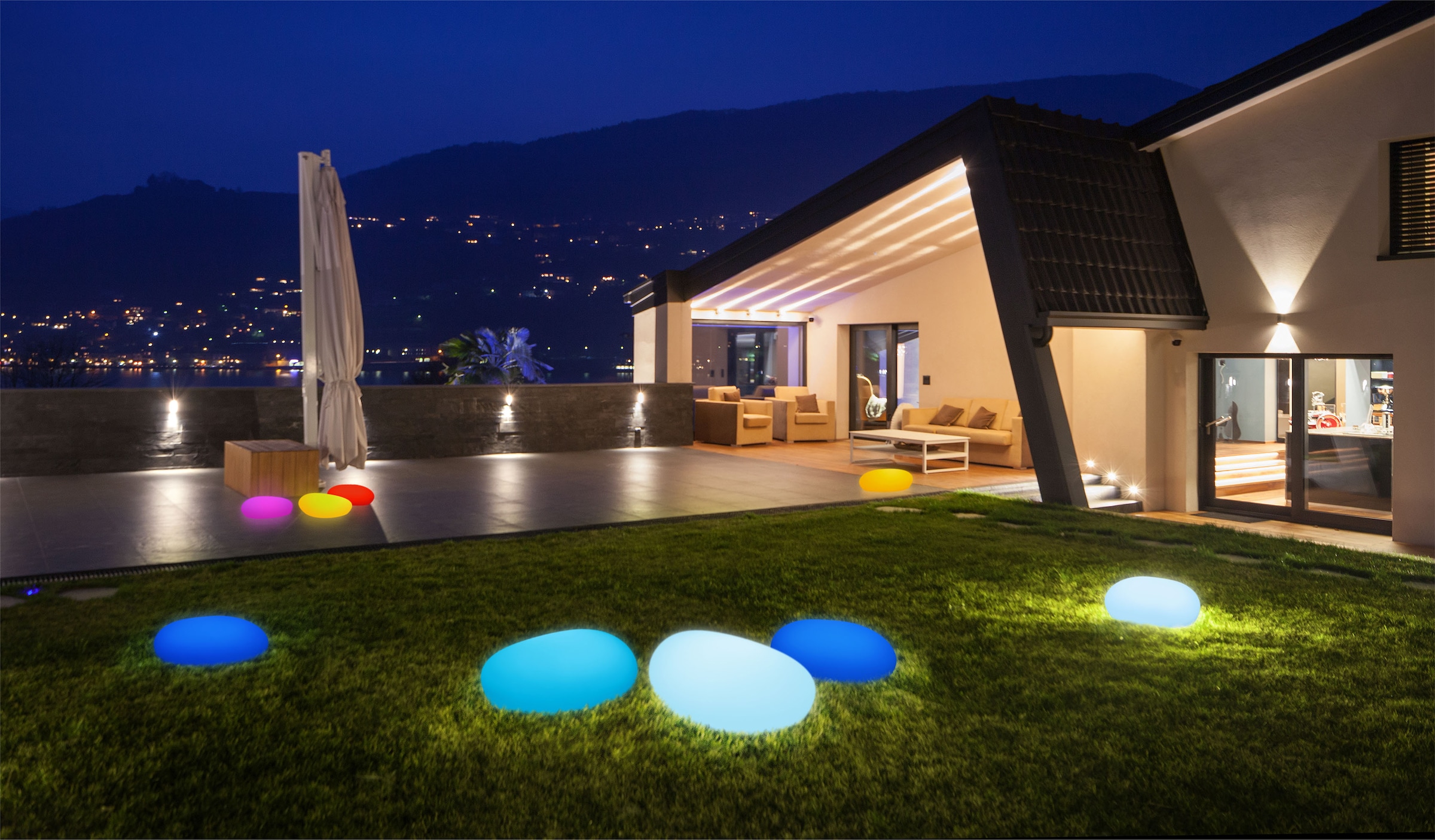BONETTI LED Gartenleuchte kaufen Steinleuchte | Garantie Solar cm« »LED XXL 50 mit 3 Jahren online
