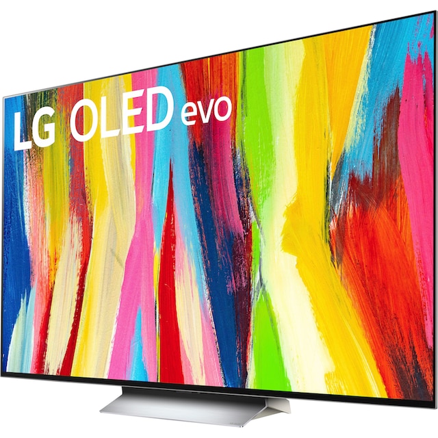 LG OLED-Fernseher »OLED65C22LB«, 164 cm/65 Zoll, 4K Ultra HD, Smart-TV,  OLED evo, bis zu 120Hz, α9 Gen5 4K AI-Prozessor, Twin Triple Tuner ➥ 3  Jahre XXL Garantie | UNIVERSAL