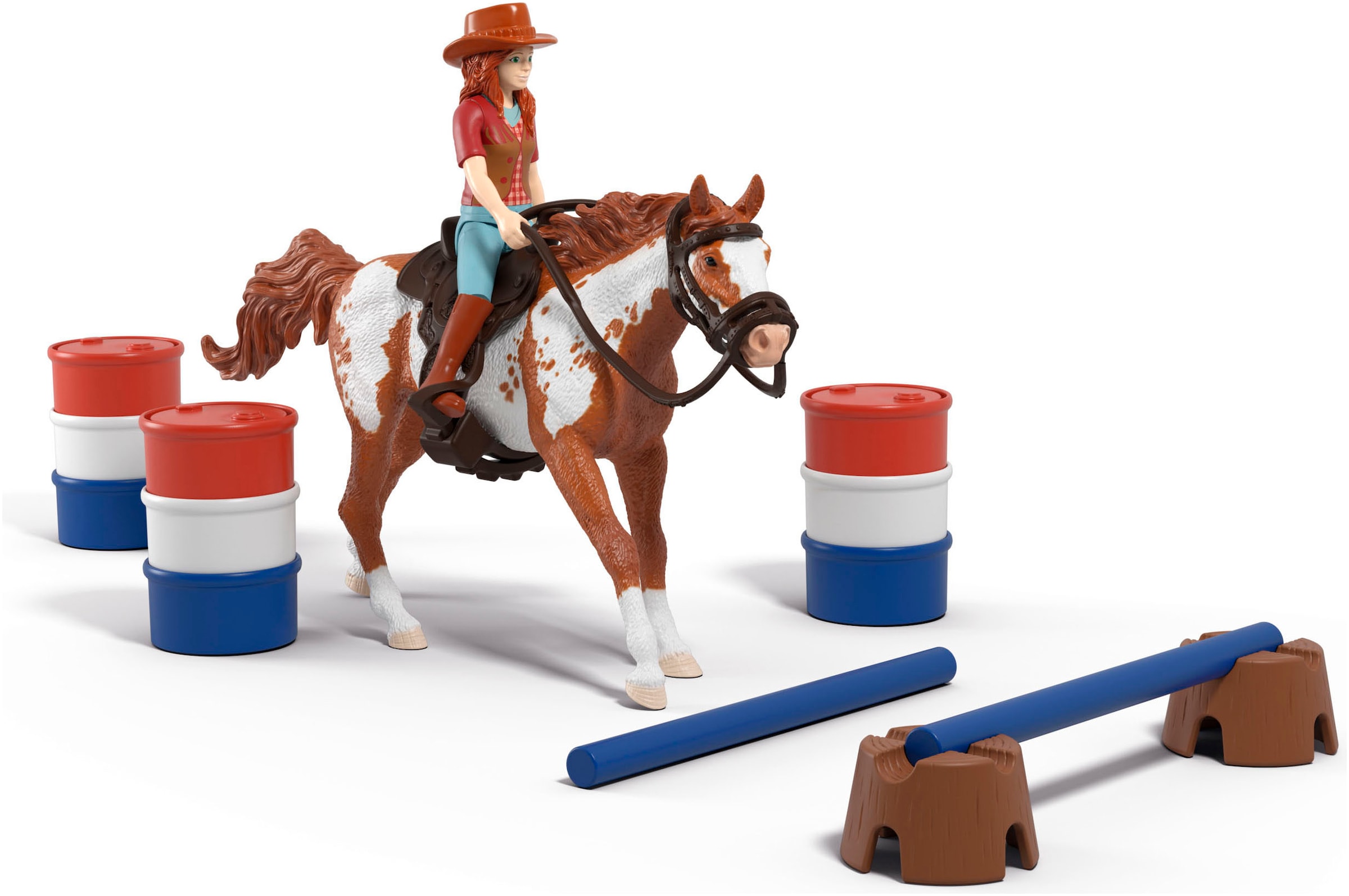 Schleich® Spielfigur »HORSE CLUB, Hannah's Western Abenteuer (42775)«