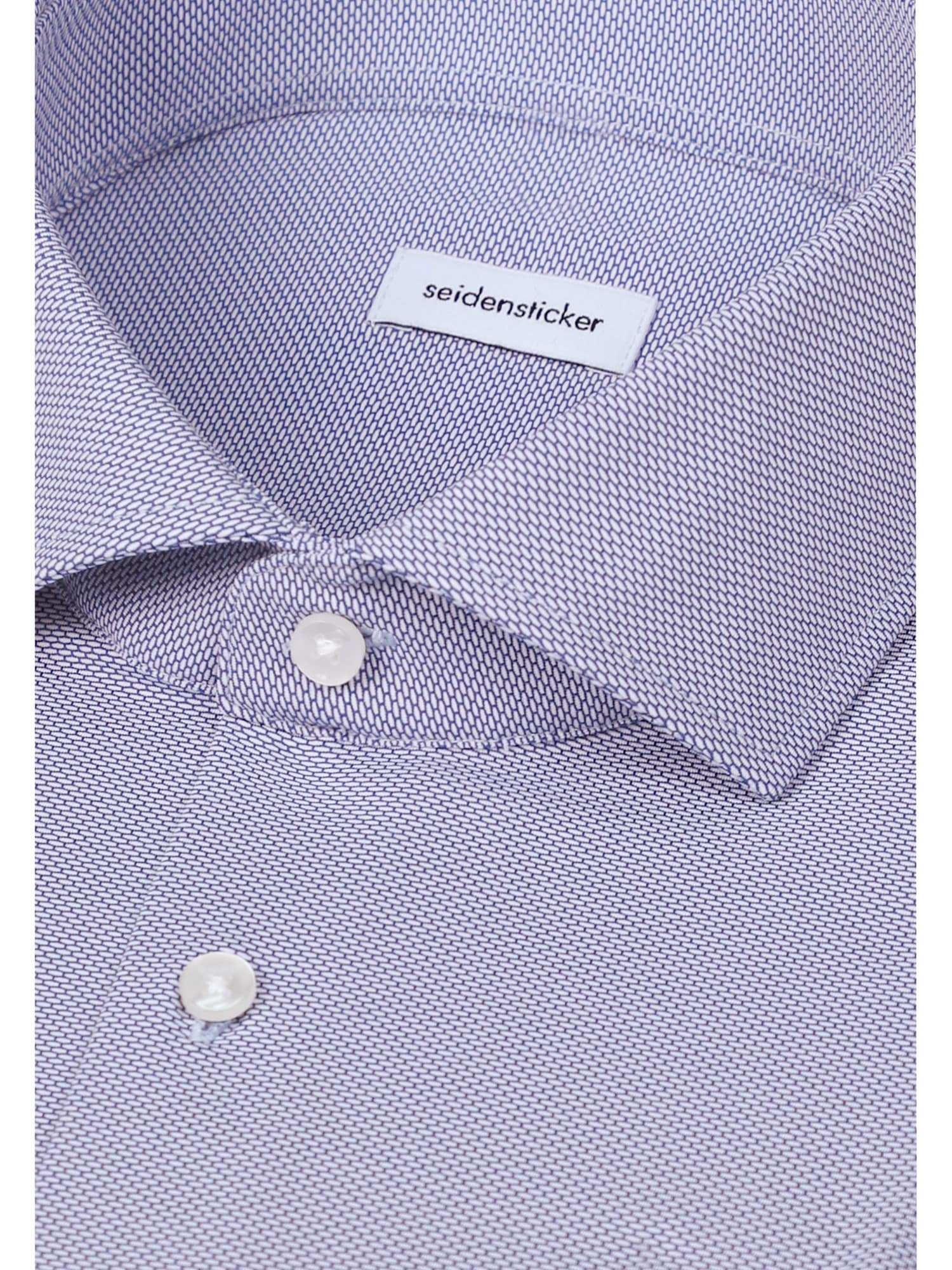 seidensticker Businesshemd »Schwarze Rose« Regular 1/1 Kentkragen Struktur