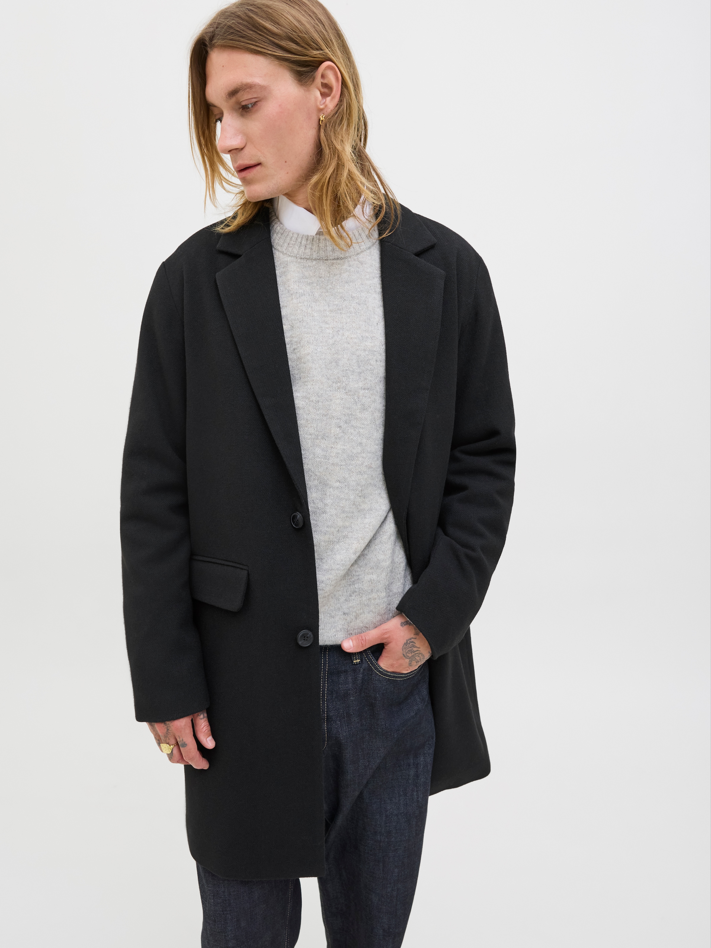 Jack & Jones Langmantel »JJEHARRIS COAT SN«