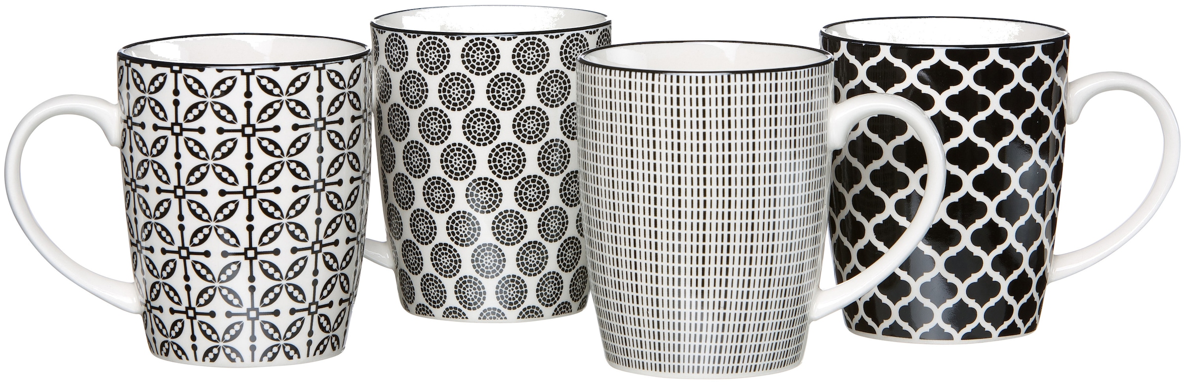 Ritzenhoff & Breker Becher »Takeo«, (Set, 4 tlg.), skandinavisch-schlichter Touch, 350 ml, 4-teilig