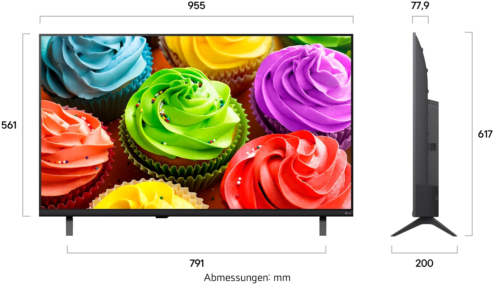 LG LED-Fernseher »43LB65006LA« 109 cm/43 ″ Full HD Smart-TV