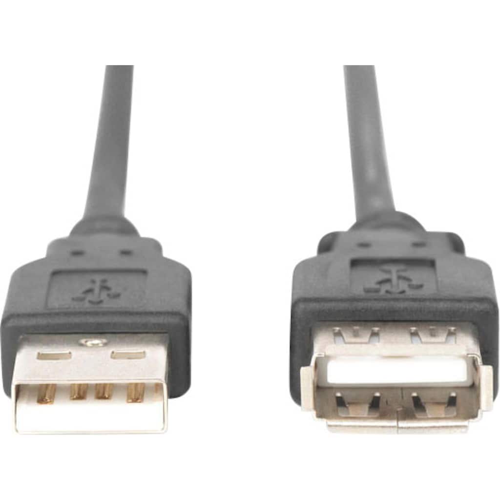 Digitus USB-Kabel »USB 2.0 Verlängerungskabel«, USB Typ B, USB Typ A, 300 cm