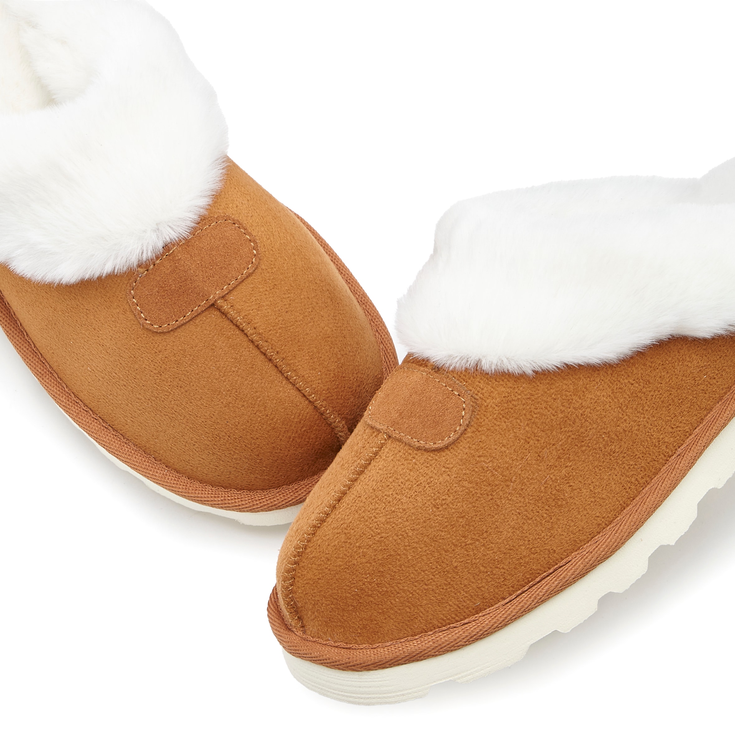 Vivance Hausschuh »Plüsch Hausschuhe, Pantolette, Pantoffeln, Clogs, Schlappen,«  mit Warmfutter VEGAN