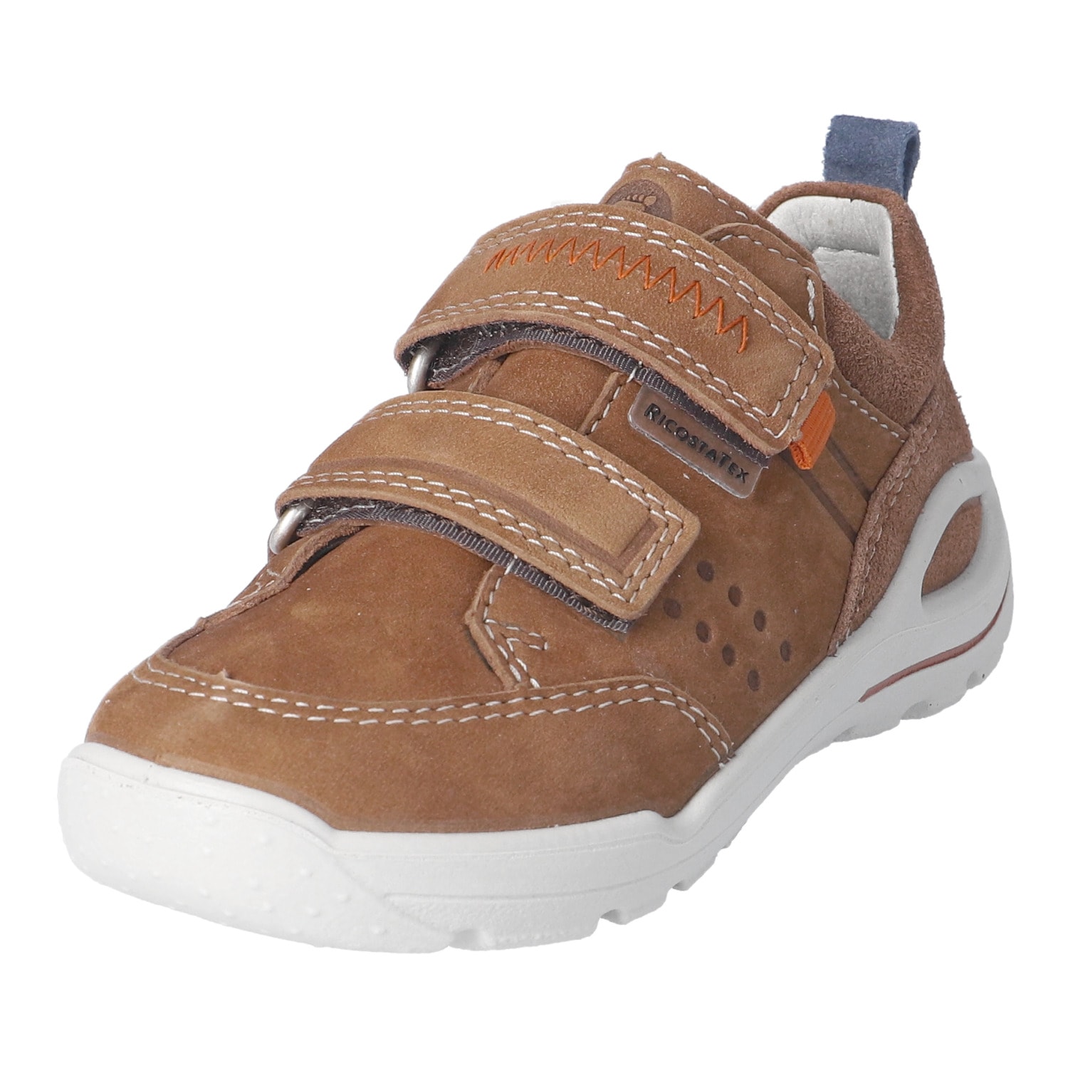 Ricosta Sneaker »June«  Halbschuh mit Klett, Größenschablone zum Download, WMS: weit