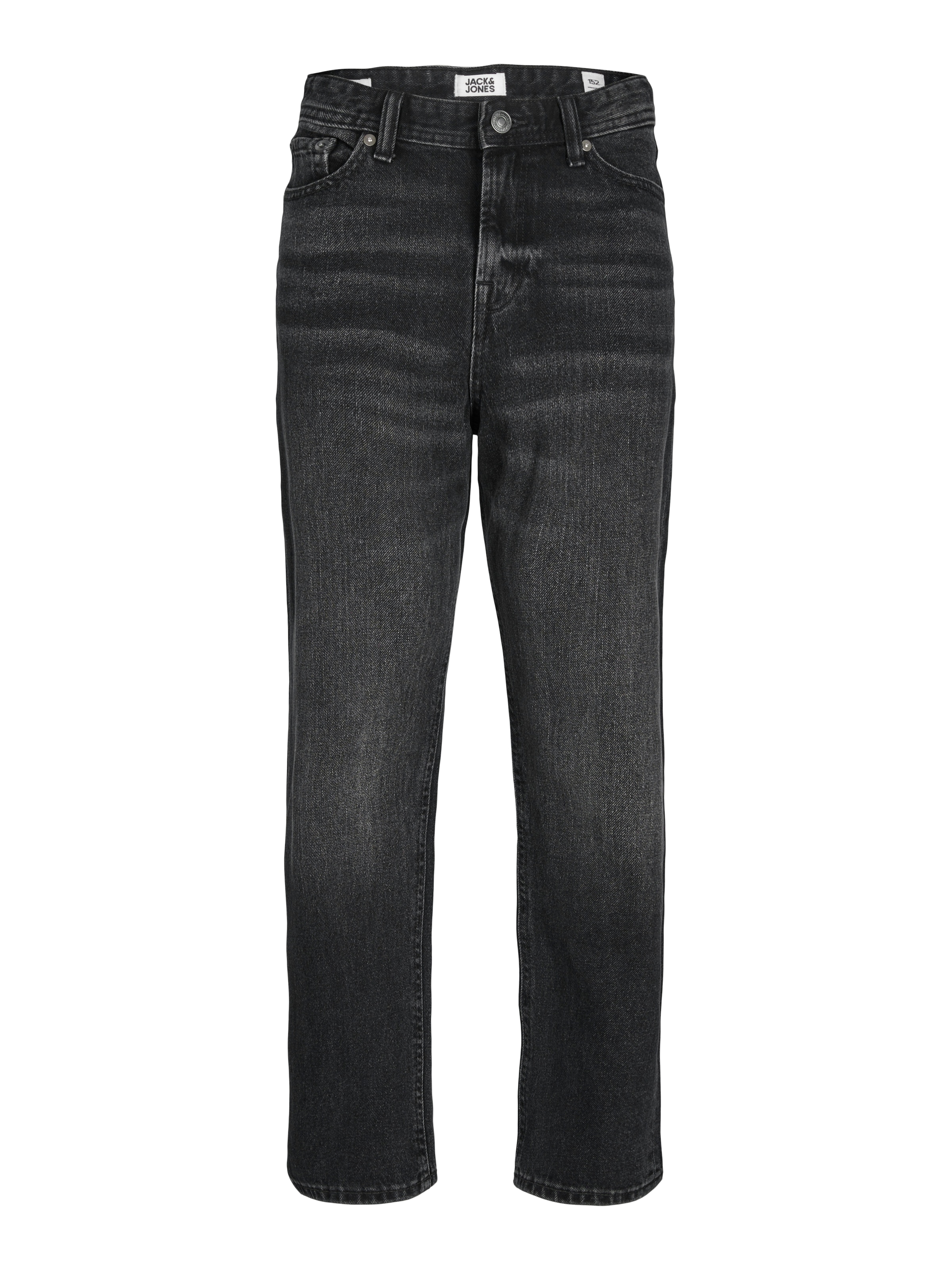 Jack & Jones Junior Loose-fit-Jeans »JJICHRIS bequem, pflegeleicht, mit Taschen«, Abriebeffekte, modisch, loose fit, Denim
