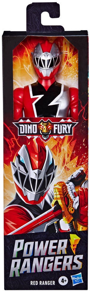 Hasbro Actionfigur »Power Rangers Dino Fury Roter Ranger, 30 cm«
