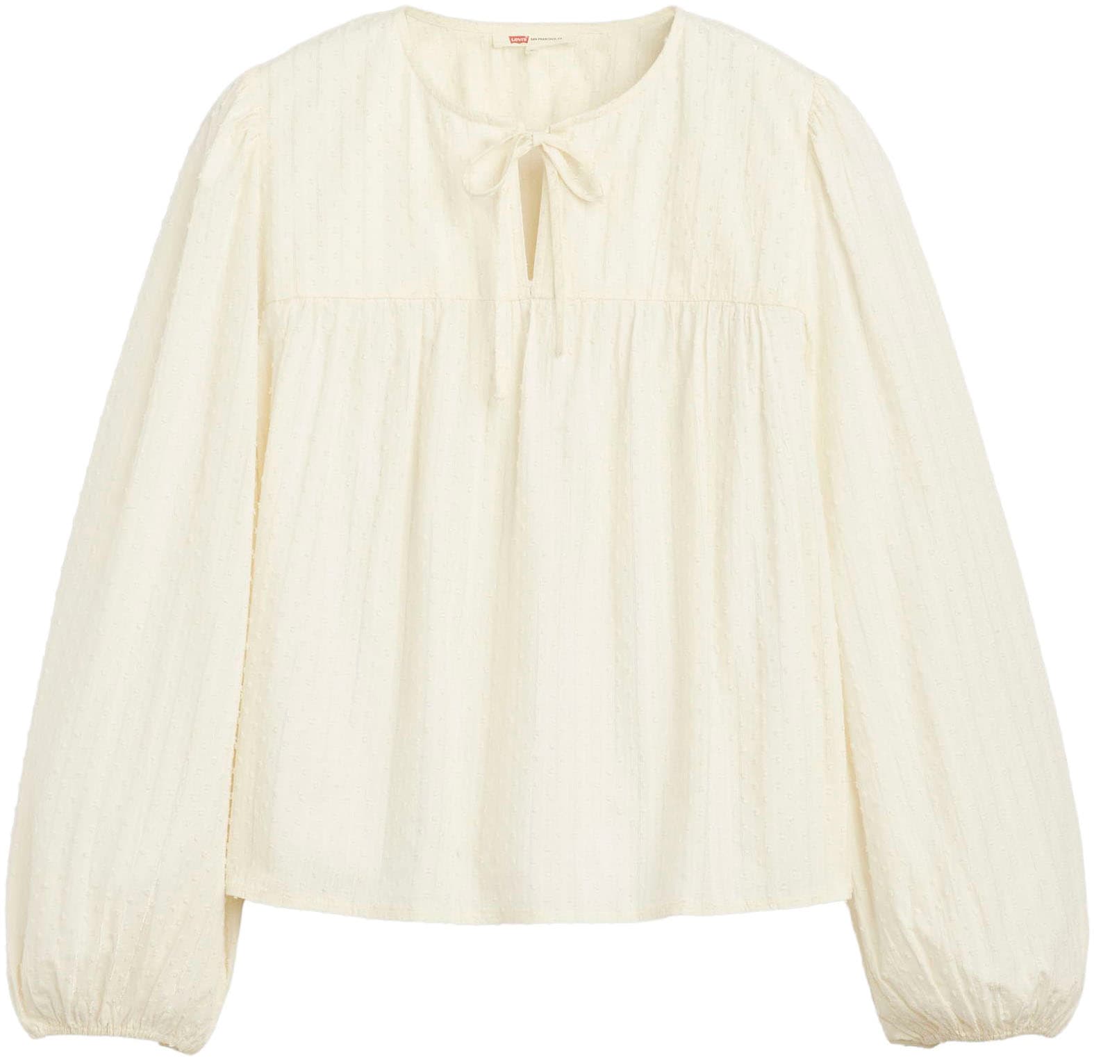 Levi's® Klassische Bluse »JOSEPHINE LS HOLI« mit elastischem Bund