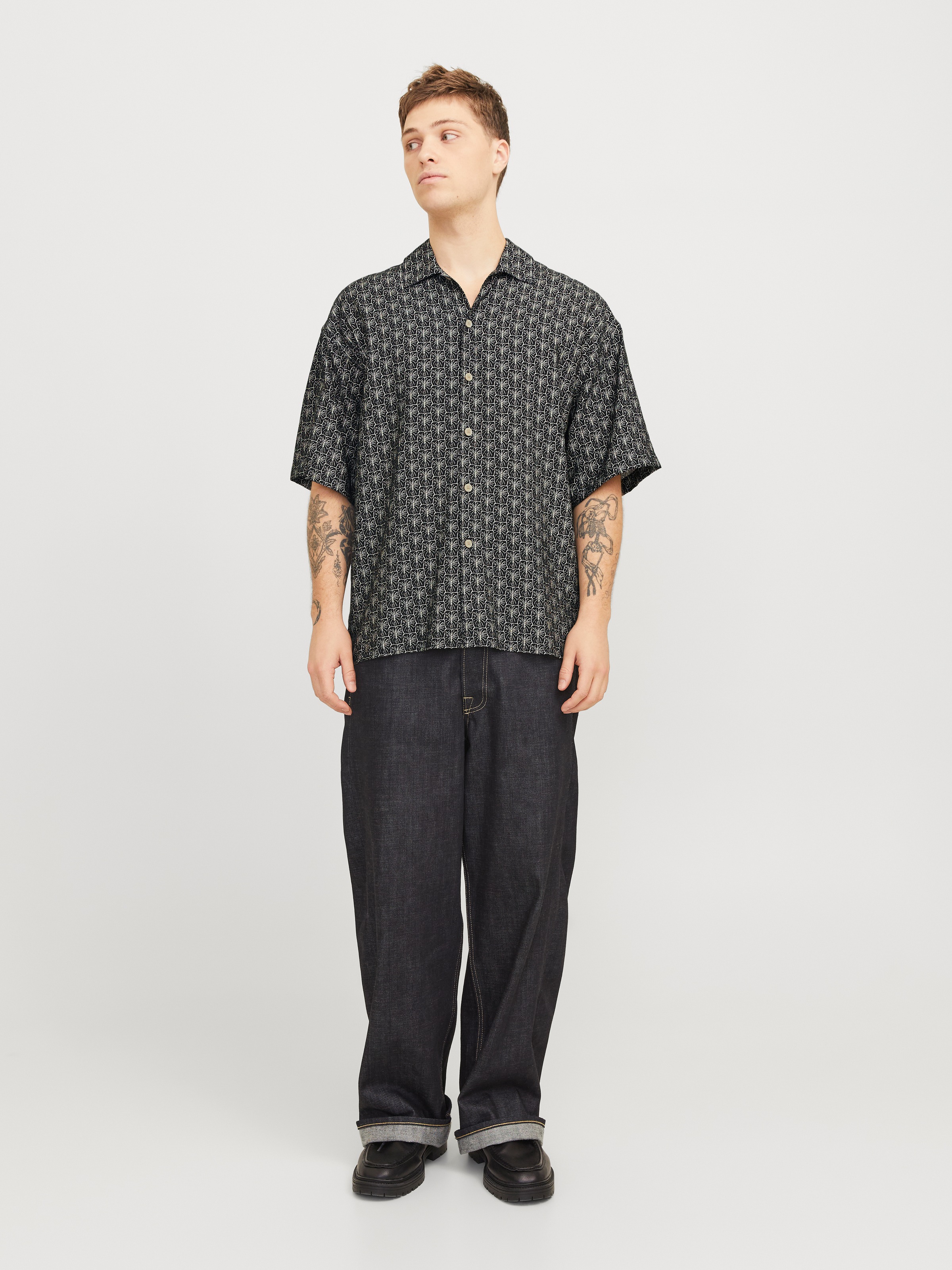 Jack & Jones Kurzarmhemd »JORMARSHALL ISLINGTON AOP SHIRT SS SN«