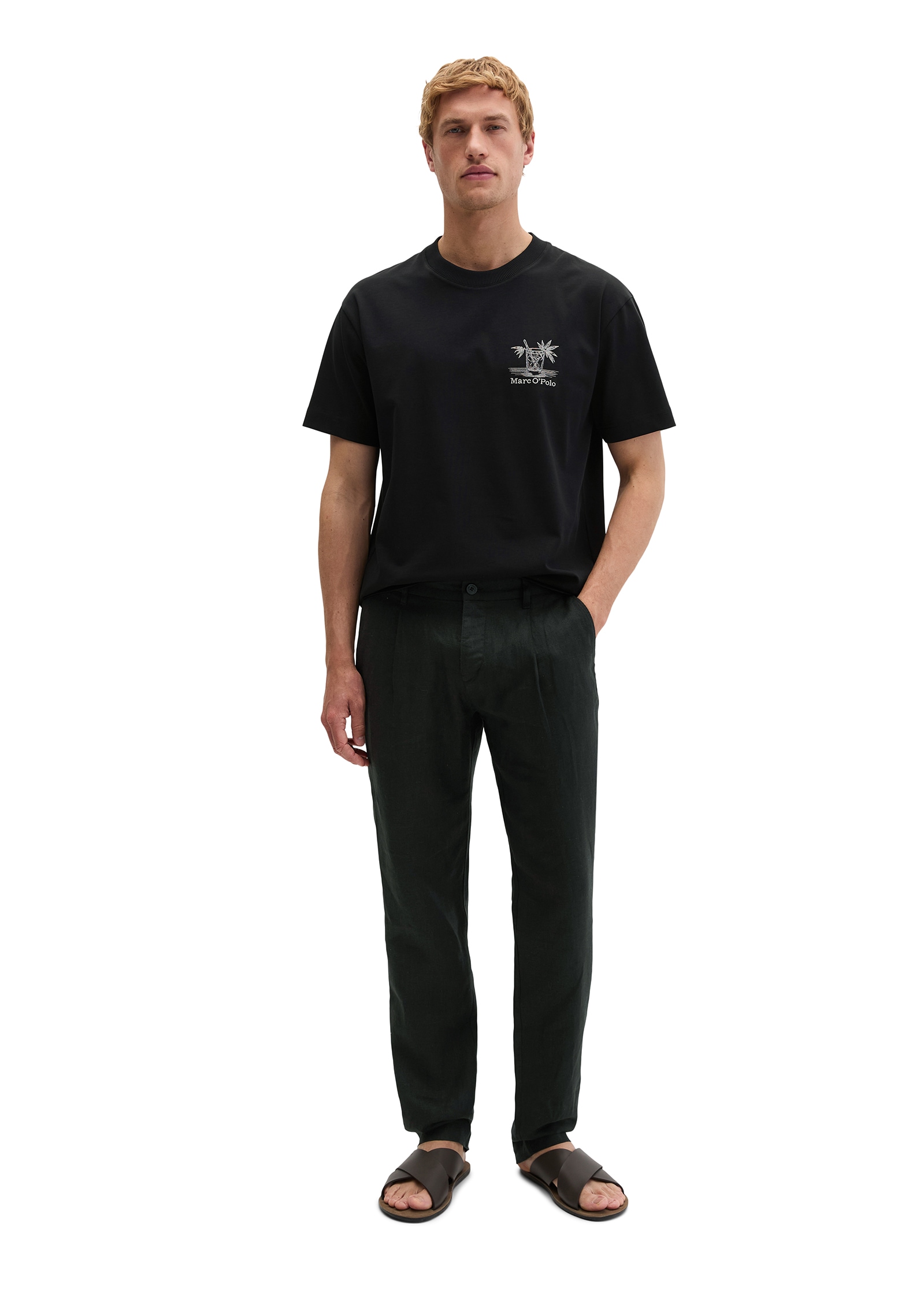 Marc O'Polo T-Shirt loose aus Bio-Baumwolle