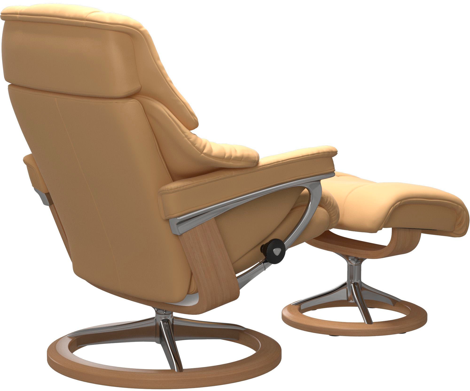 Stressless® Relaxsessel »Reno« mit Signature Base, Größe S, M & L, Gestell Eiche