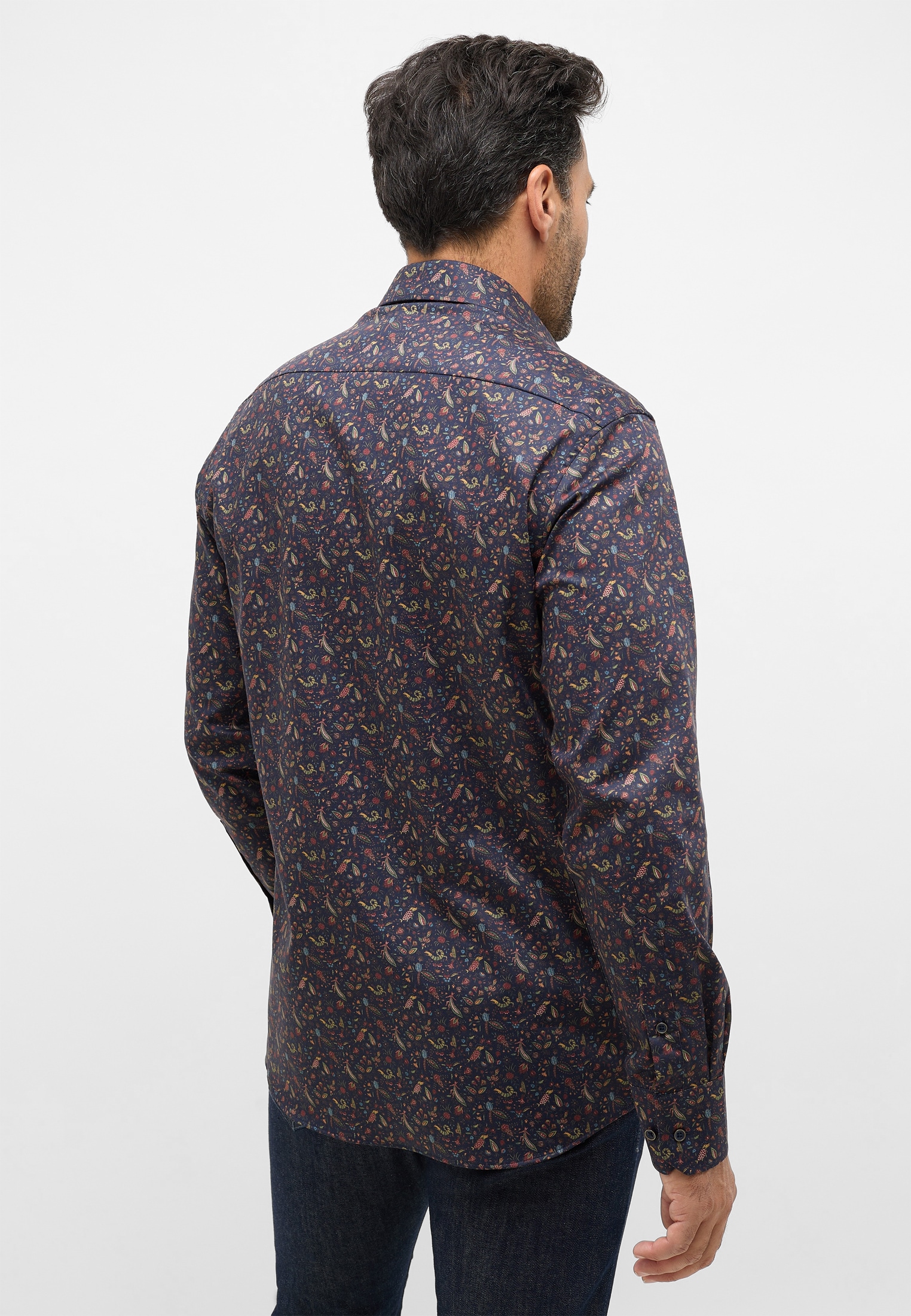 Eterna Langarmhemd »MODERN FIT« NON IRON (bügelfrei)