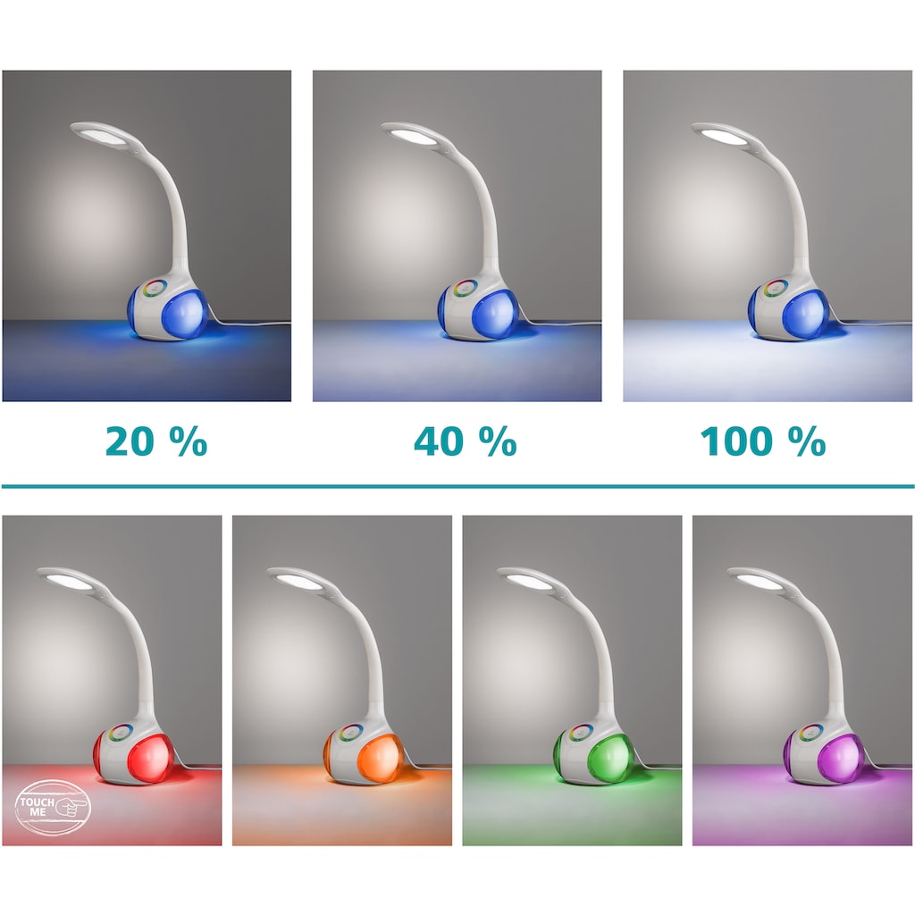 EGLO LED Tischleuchte »Arcones«, 3 flammig-flammig