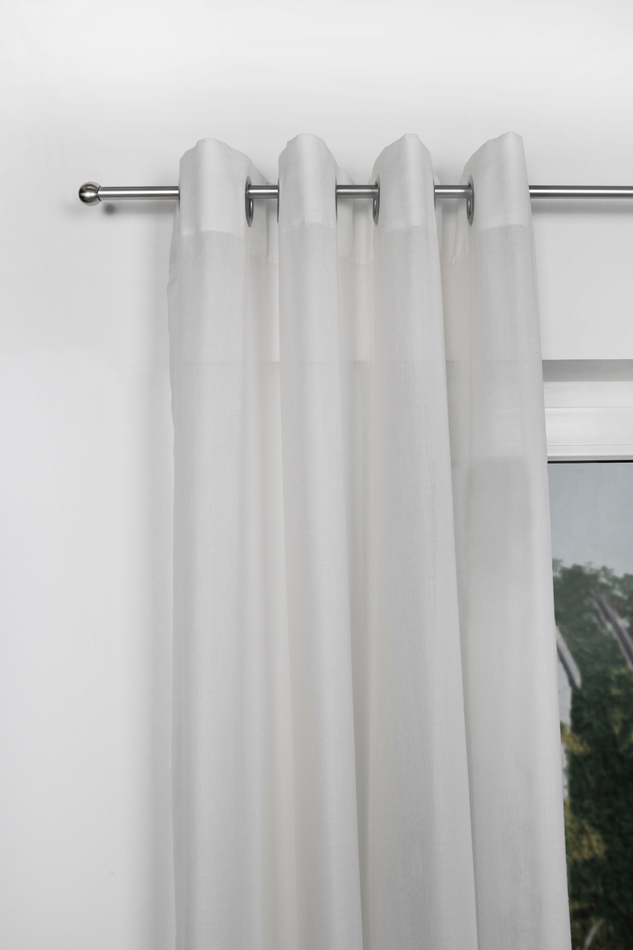 mydeco Gardinenstange »Ball« Ø 16 mm 1 läufig-läufig Fixmaß