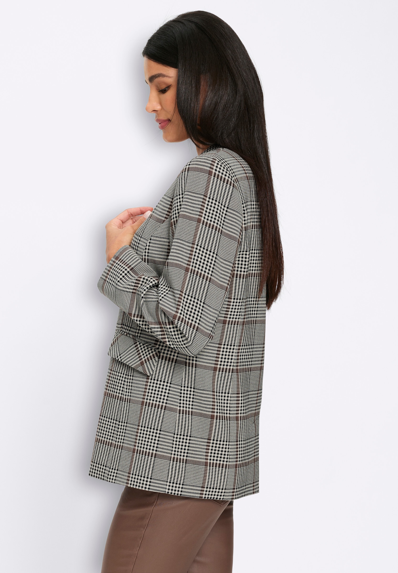 heine Blusenblazer »Karo-Blazer Blazer«