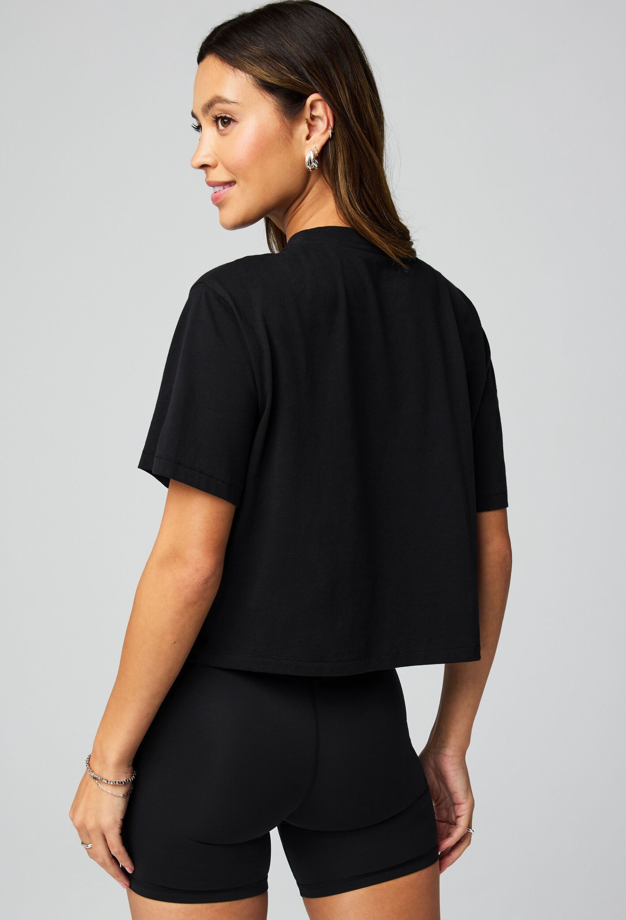 Fabletics Shirttop »Fabletics Top COTTON BOXY TEE« mit Rundhalsausschnitt