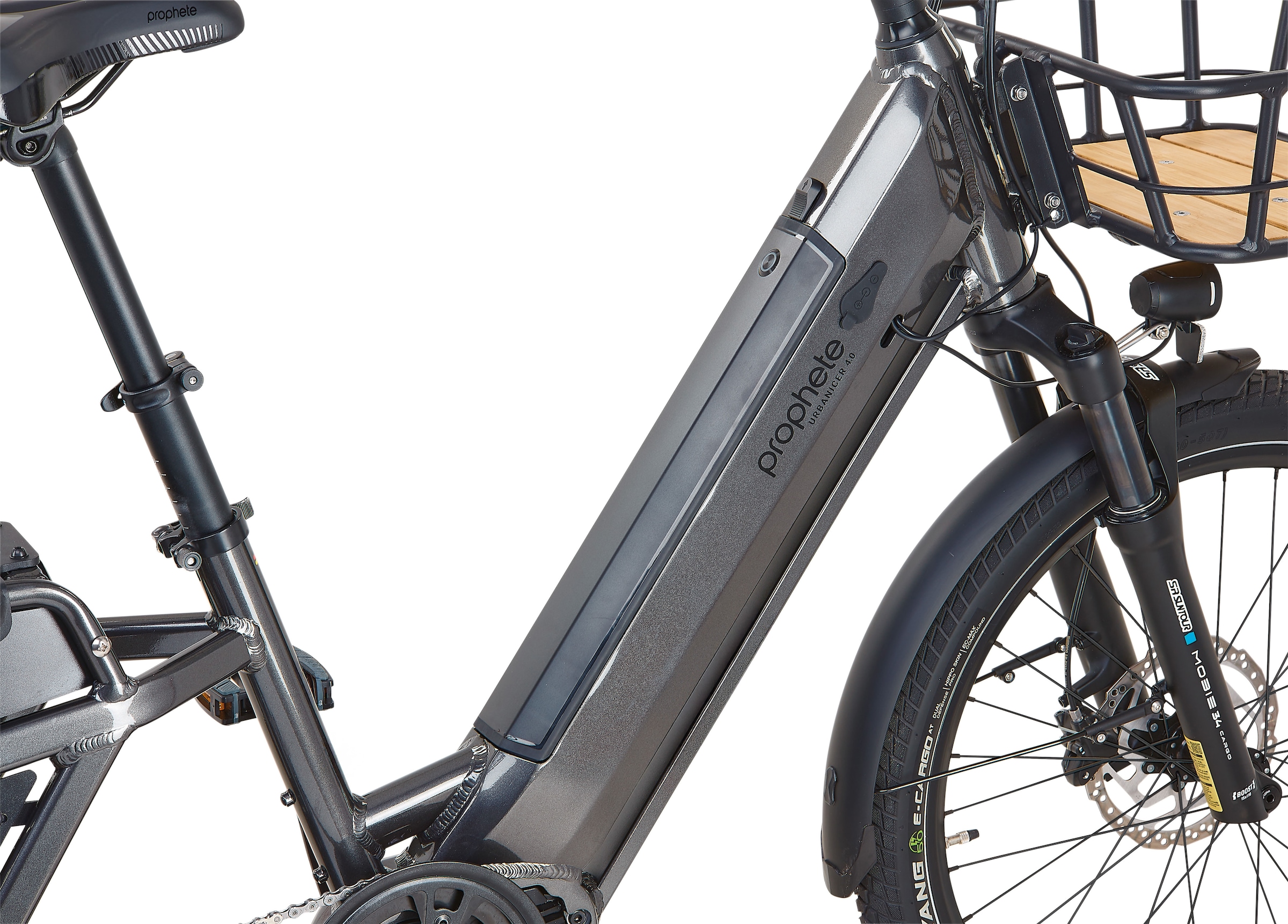 Prophete »Urbanicer 4.0« 9 Gang Shimano Cues Schaltwerk Kettenschaltung Mittelmotor 250 W Pedelec, Elektrofahrrad für Damen und Herren