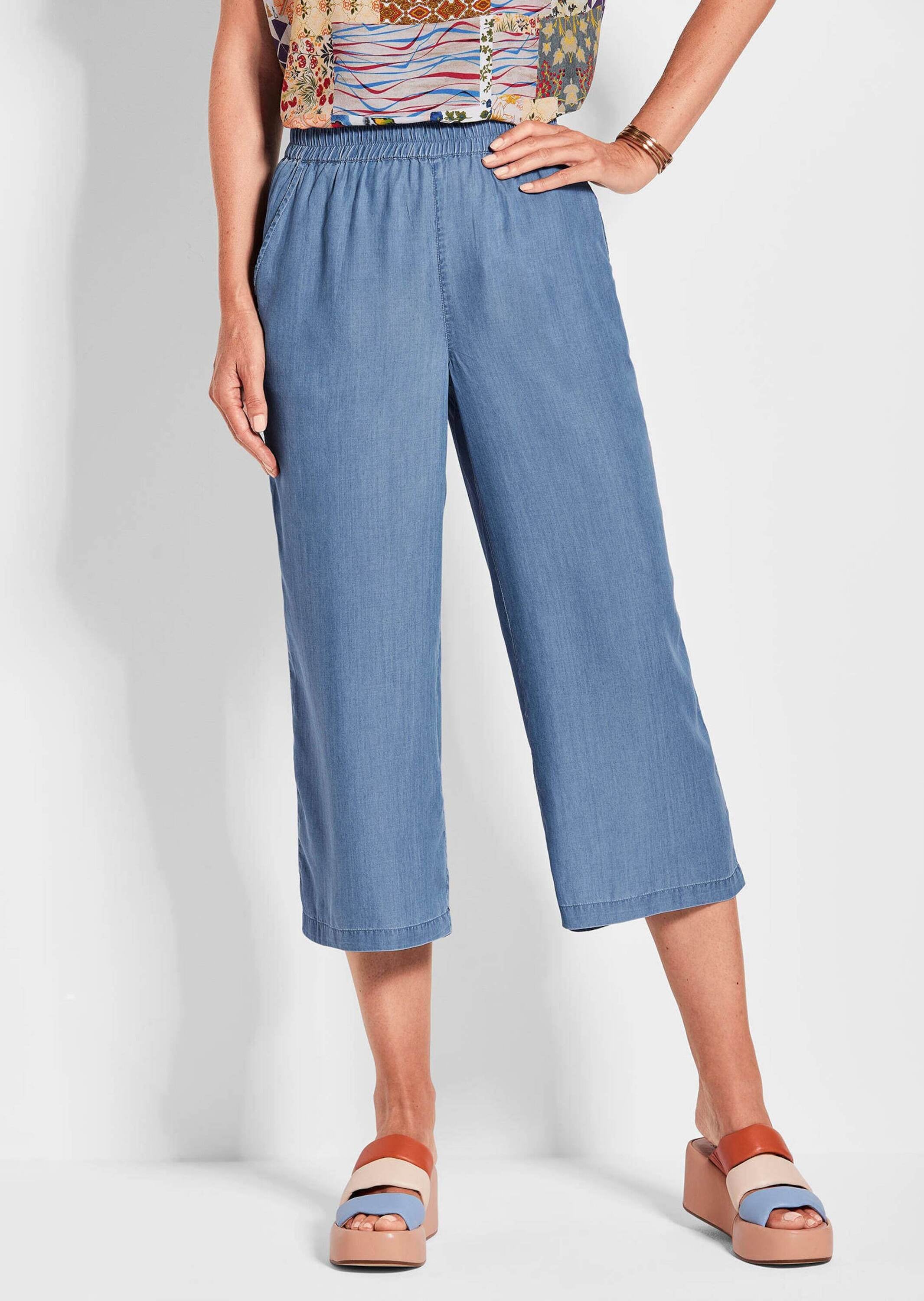 GOLDNER 2-in-1-Hose »Culotte Bequeme Culotte in verkürzter Länge«