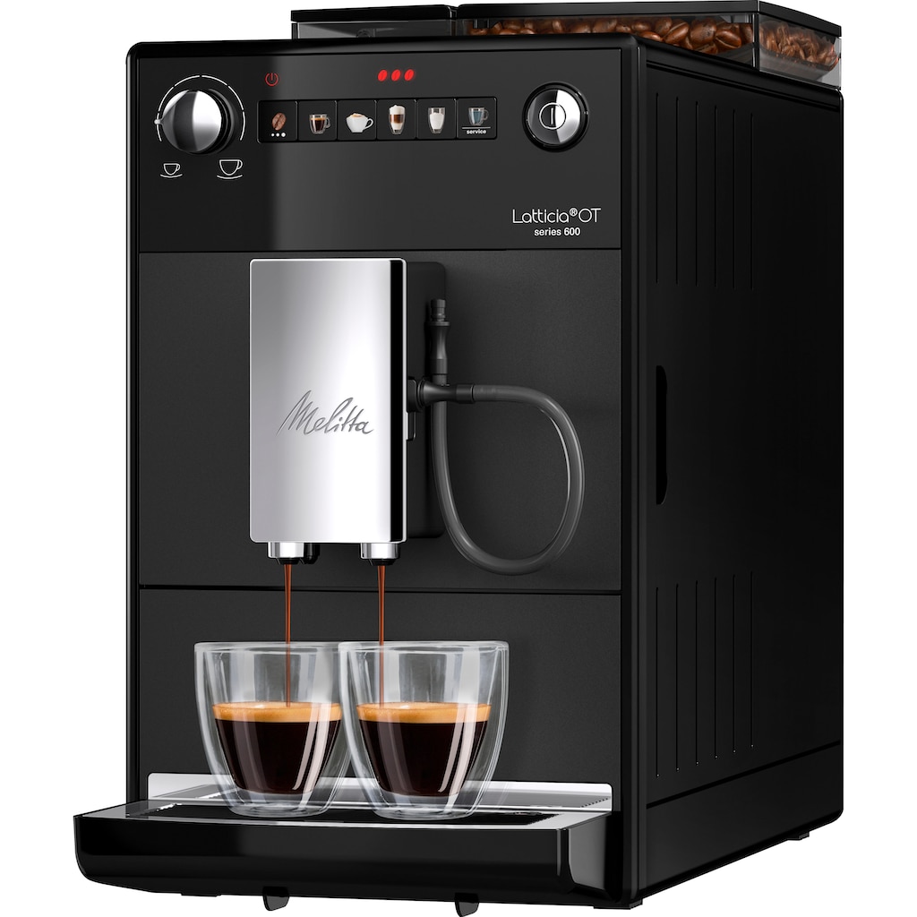 Melitta Kaffeevollautomat »Latticia® One Touch F300-100, schwarz«