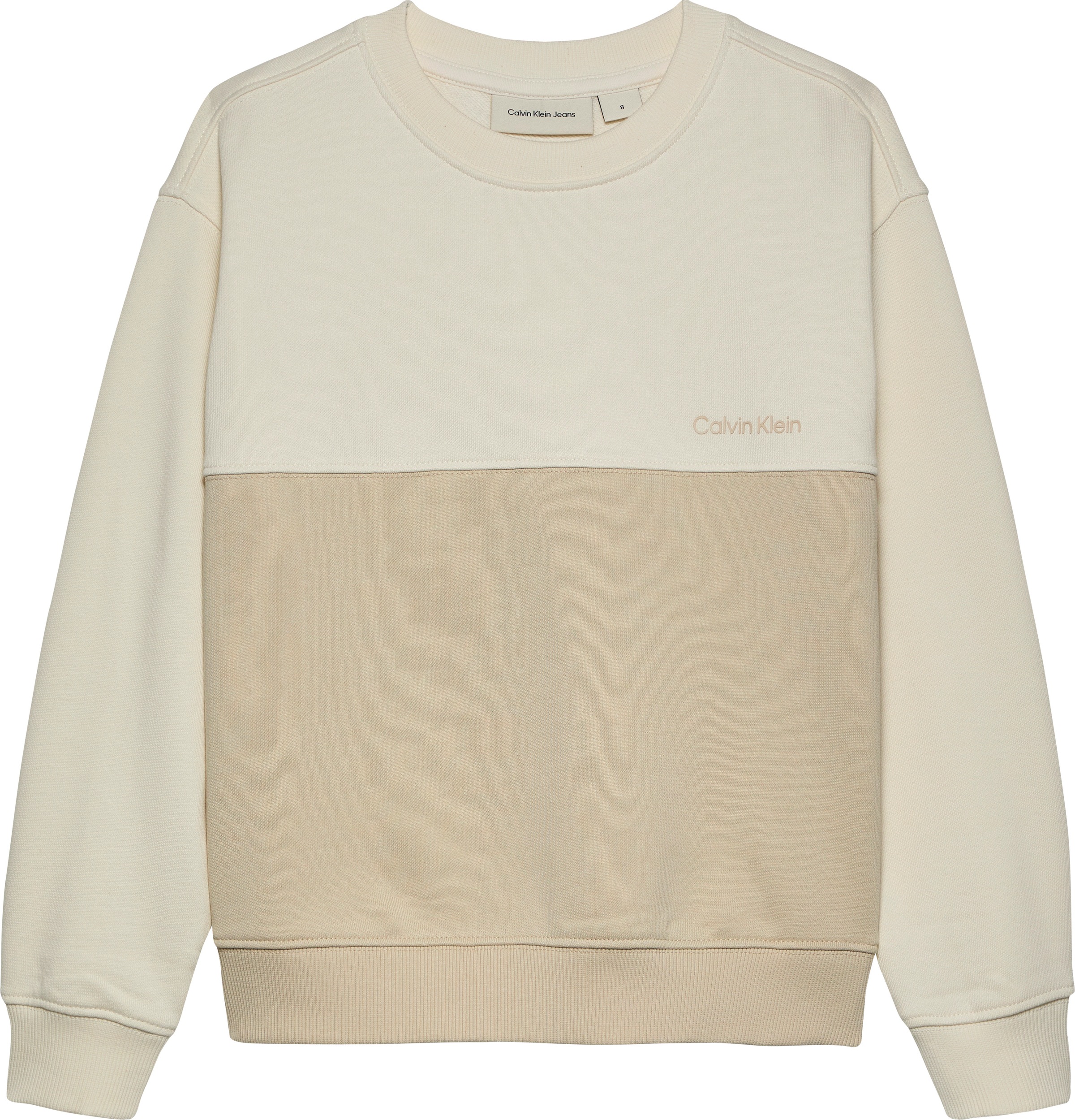 Calvin Klein Jeans Sweatshirt »COLOR BLOCK TERRY CN«, im Colorblock-Design