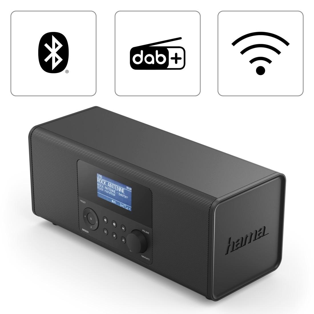 Hama Digitalradio (DAB+) »DAB/DAB+ (WLAN DIR3020BT«, Garantie 6 Digitalradio Internet 3 Radio, | Jahre ➥ mit UNIVERSAL XXL W) Bluetooth