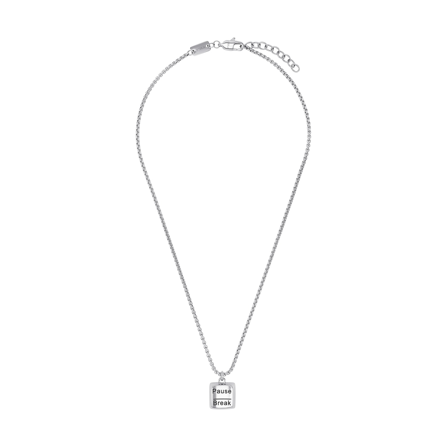 s.Oliver Kette mit Anhänger »Pause/Break«