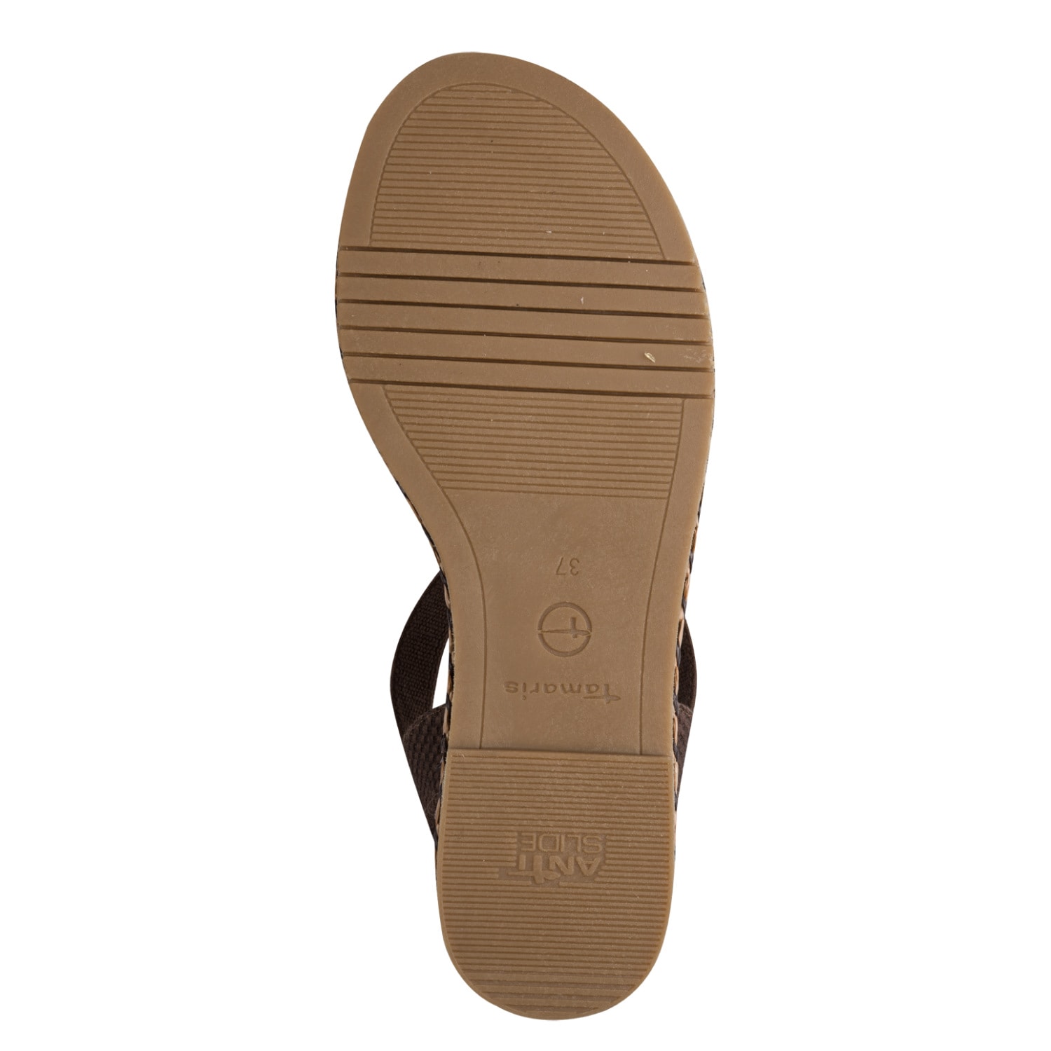 Tamaris Riemchensandale  Sommerschuh, Sandalette mit bestickter Sohle