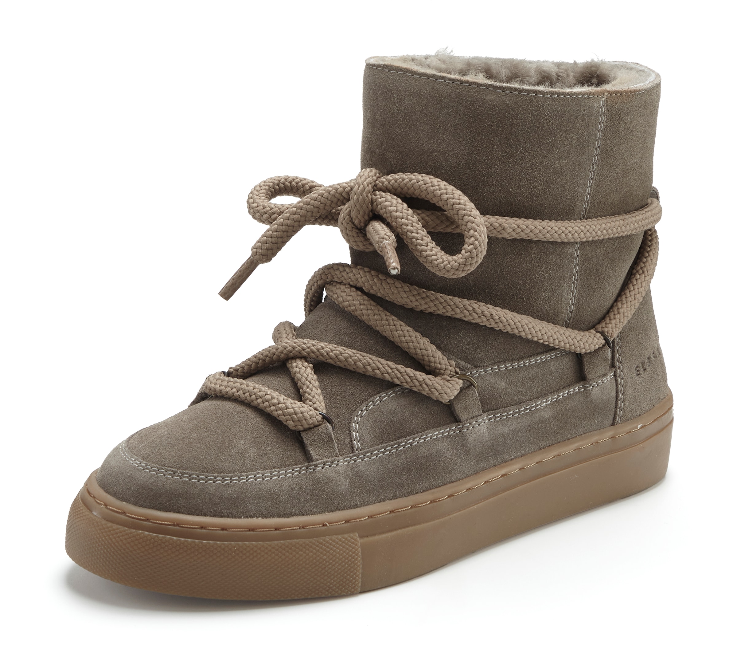 Elbsand Stiefelette »Boots, Winterstiefelette, Winterboots, Stiefel, Lederstiefelette«  aus Leder mit kuscheligem Lammfell