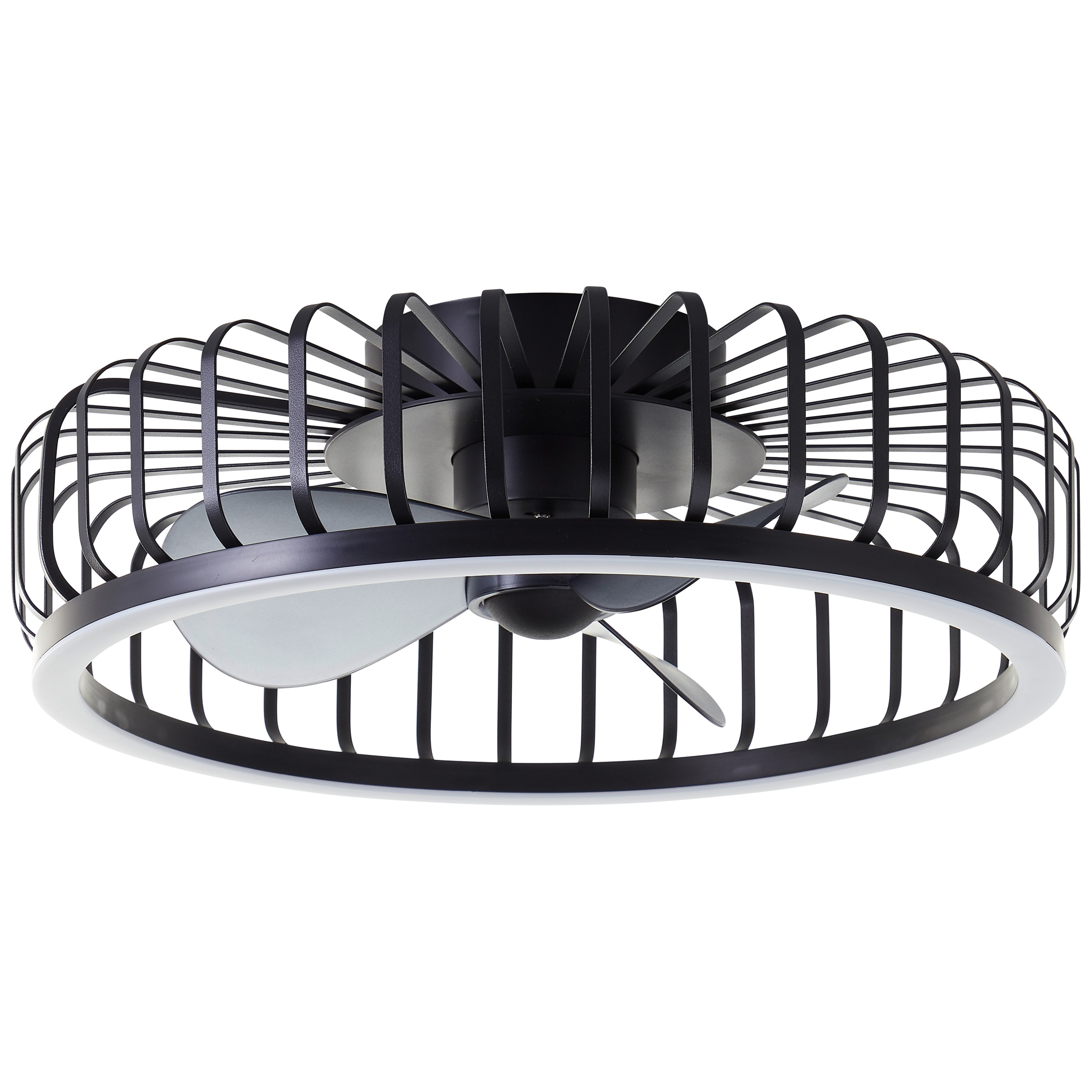 Brilliant LED Deckenleuchte »Capo« LED-Modul 1 Stk. warmweiß - kaltweiß LED-Ventilator, Ø 48 cm, 4200 lm, dimmbar, CCT