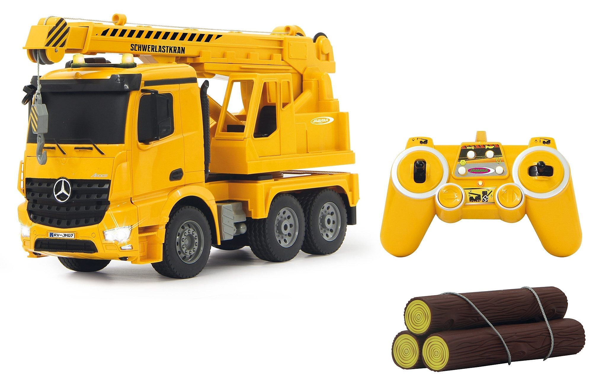 Jamara RC-Truck »Schwerlastkran Mercedes Arocs«, mit Signallichtern