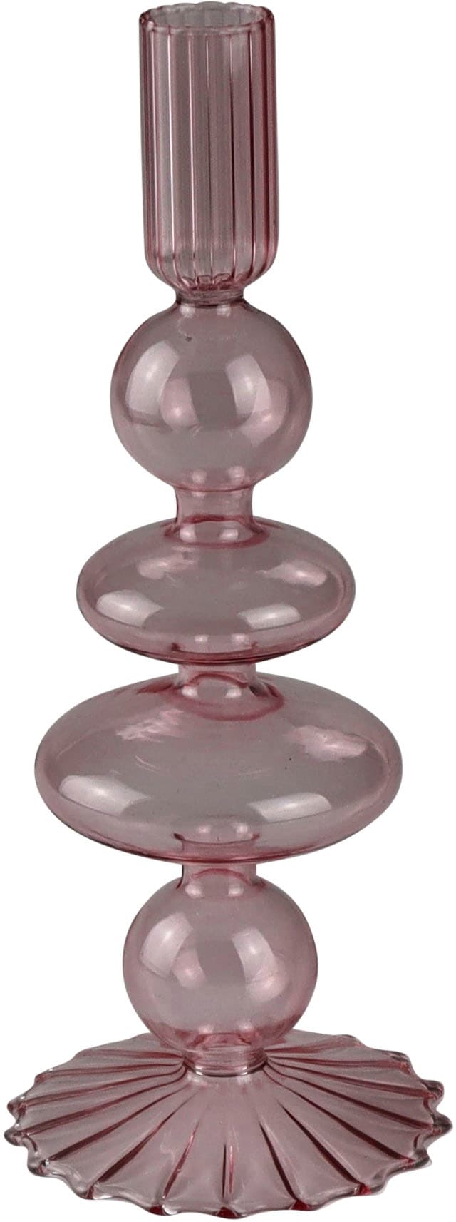 Kerzenhalter 22 ca. 2 kaufen cm aus AM St.), »Stabkerzenhalter Rechnung Höhe (Set, auf Design Glas«,