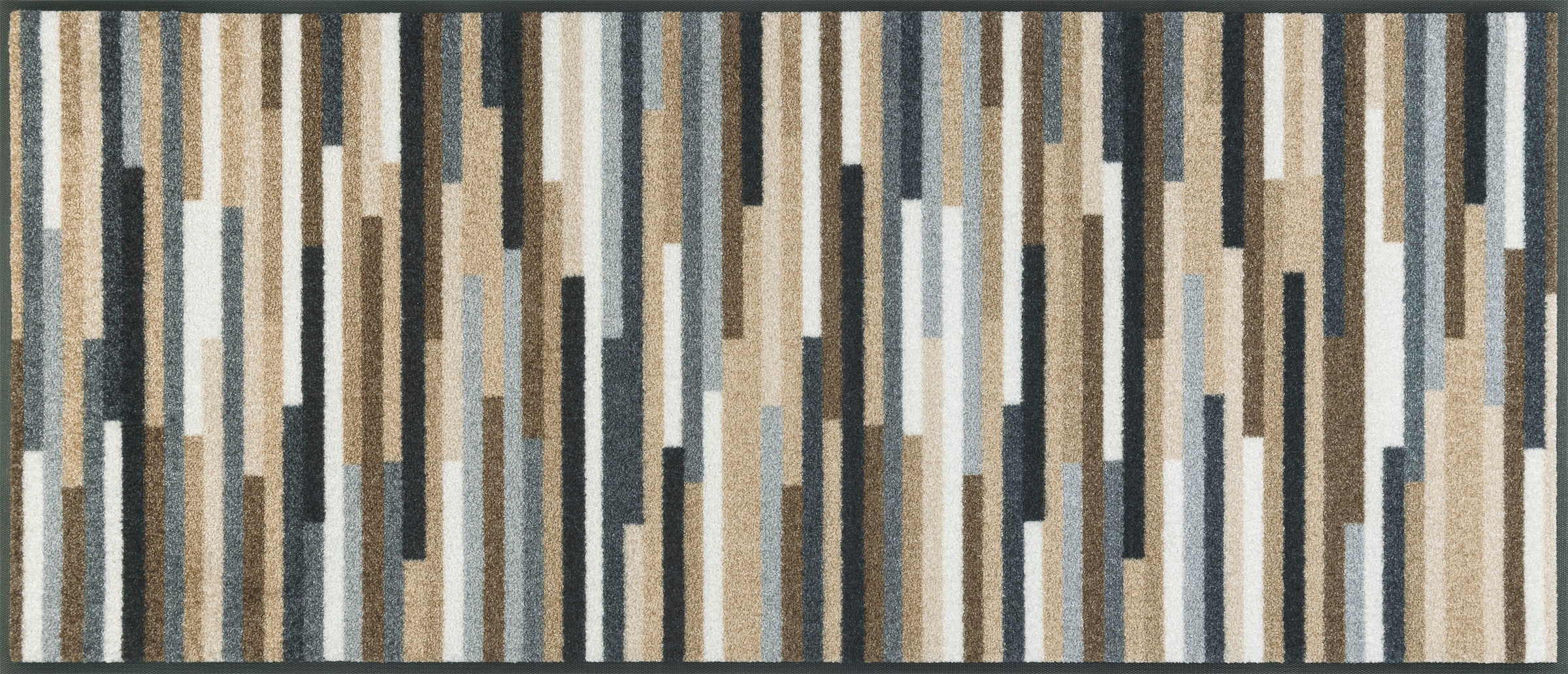 by waschbar rechteckig, Design, Streifen rutschhemmend, »Mikado Kleen-Tex Teppich modernes Stripes«, wash+dry