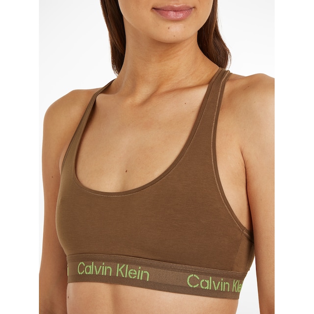 Calvin Klein Bralette-BH »UNLINED BRALETTE«, mit CK-Logoschriftzug bei ♕