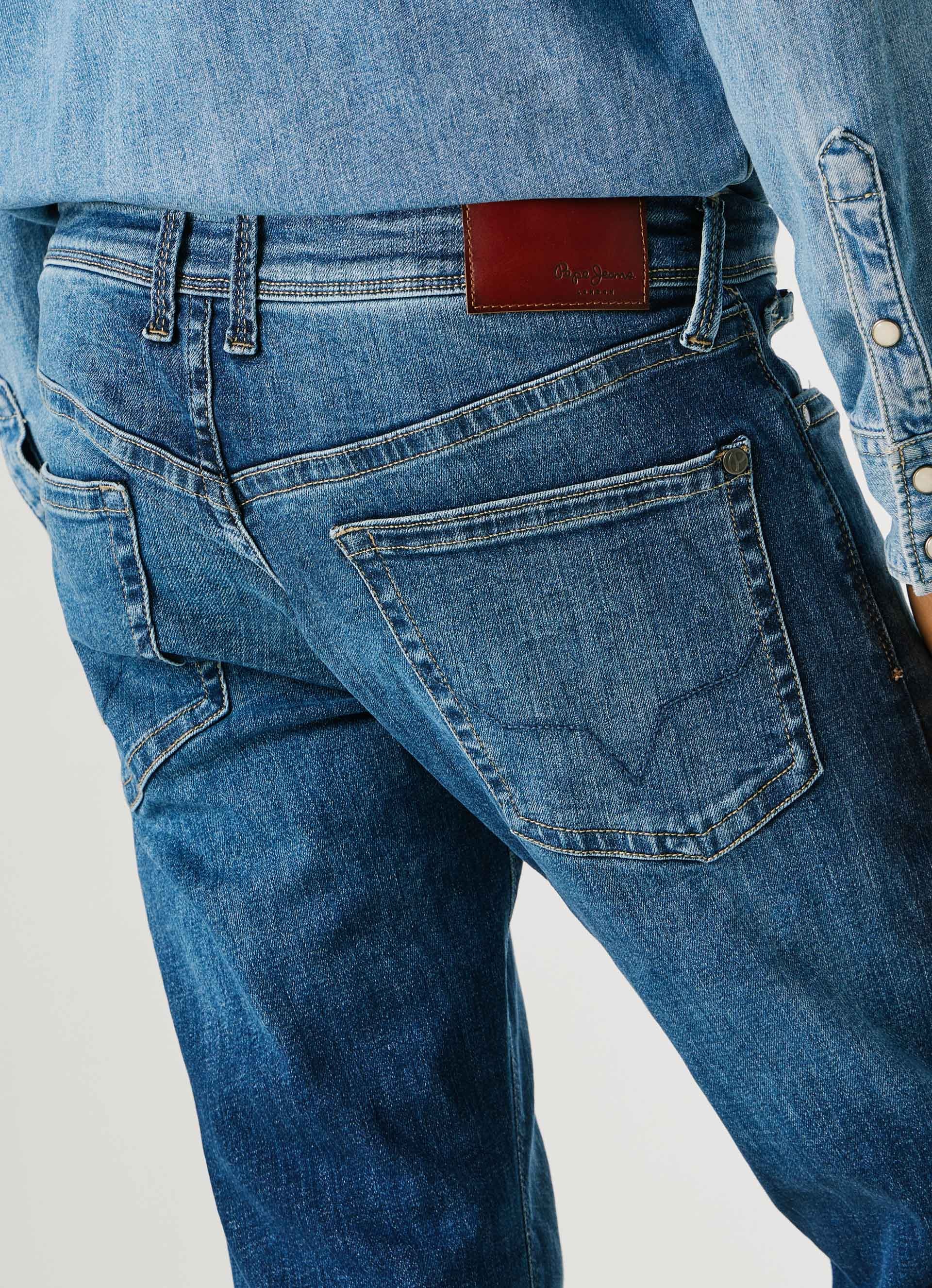 Pepe Jeans Slim-fit-Jeans »HATCH« im 5-Pocket Design