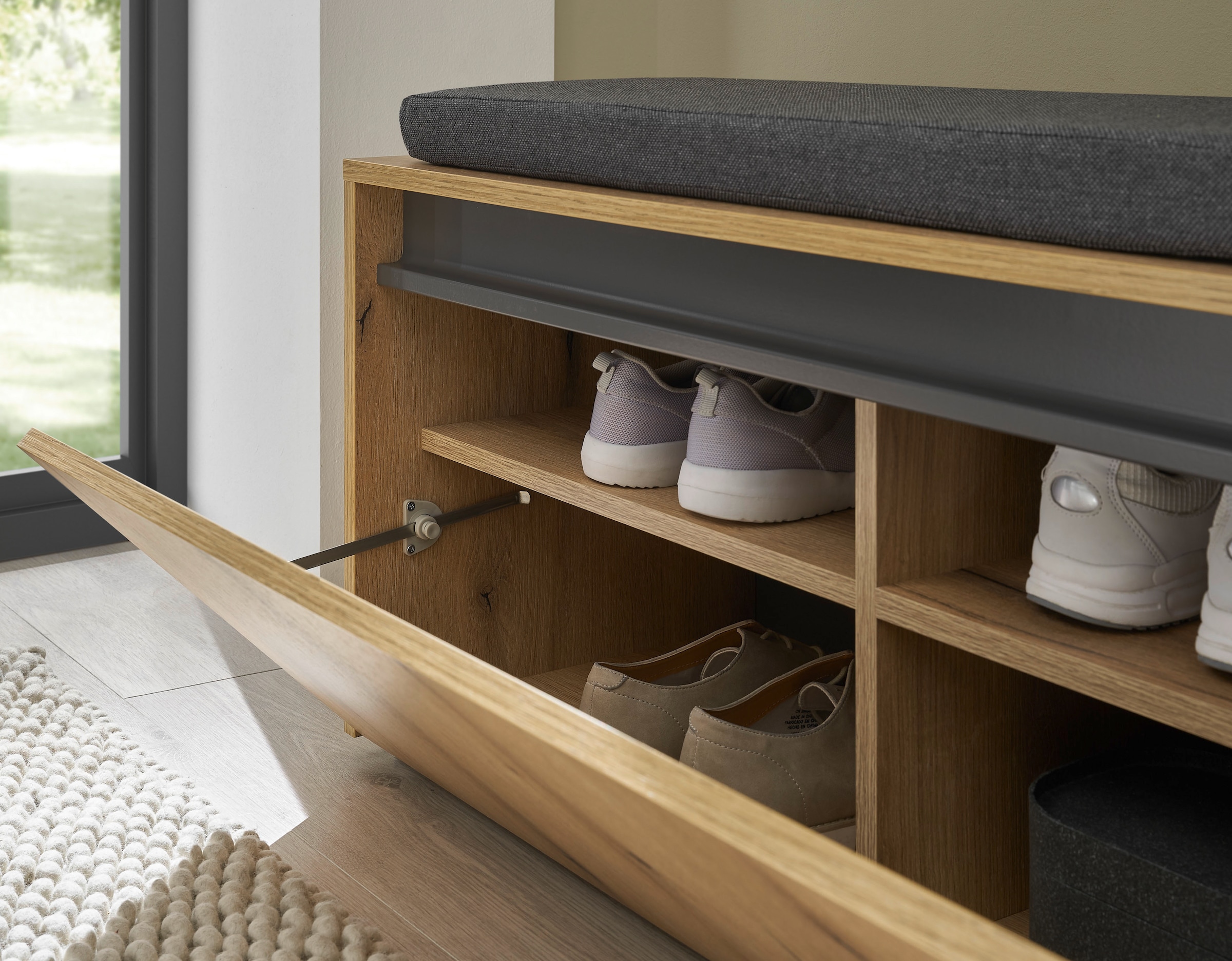 INOSIGN Garderoben-Set »GIRON/CiTY, moderne Garderobe, Komplettset mit viel Stauraum« Komplett-Set, 5 Stk. tlg.