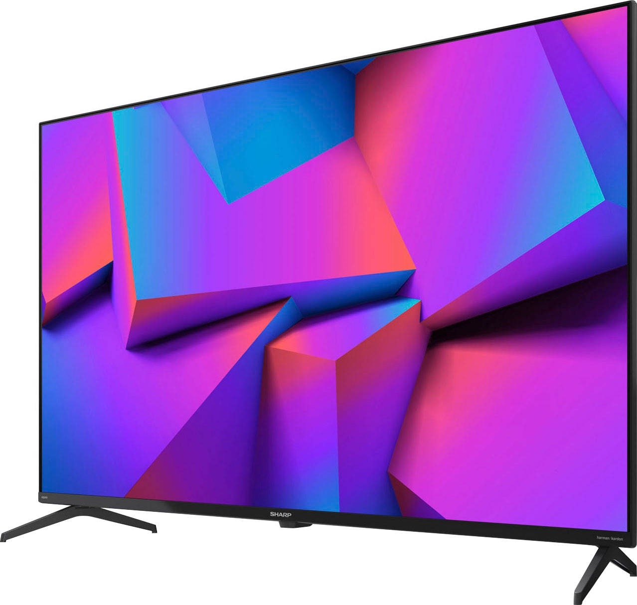 Sharp LED-Fernseher »4T-C43FK_«, 108 cm/43 Zoll, 4K Ultra HD, Smart-TV ➥ 3  Jahre XXL Garantie | UNIVERSAL