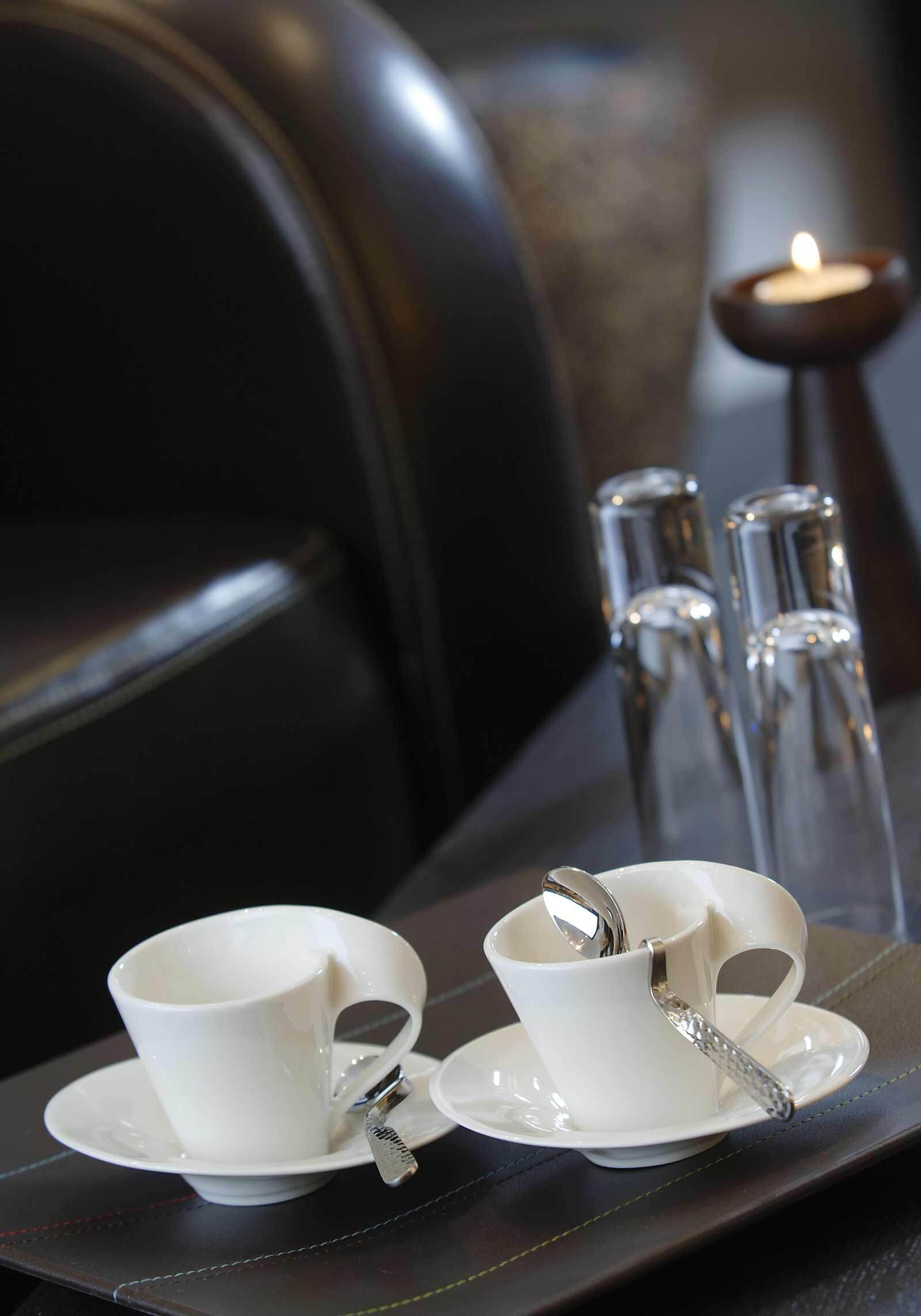 Villeroy & Boch Esslöffel »Espresso-/Mokkalöffel NewWave Caffè Spoon 12 cm 6er Set silber« Spülmaschinenfest