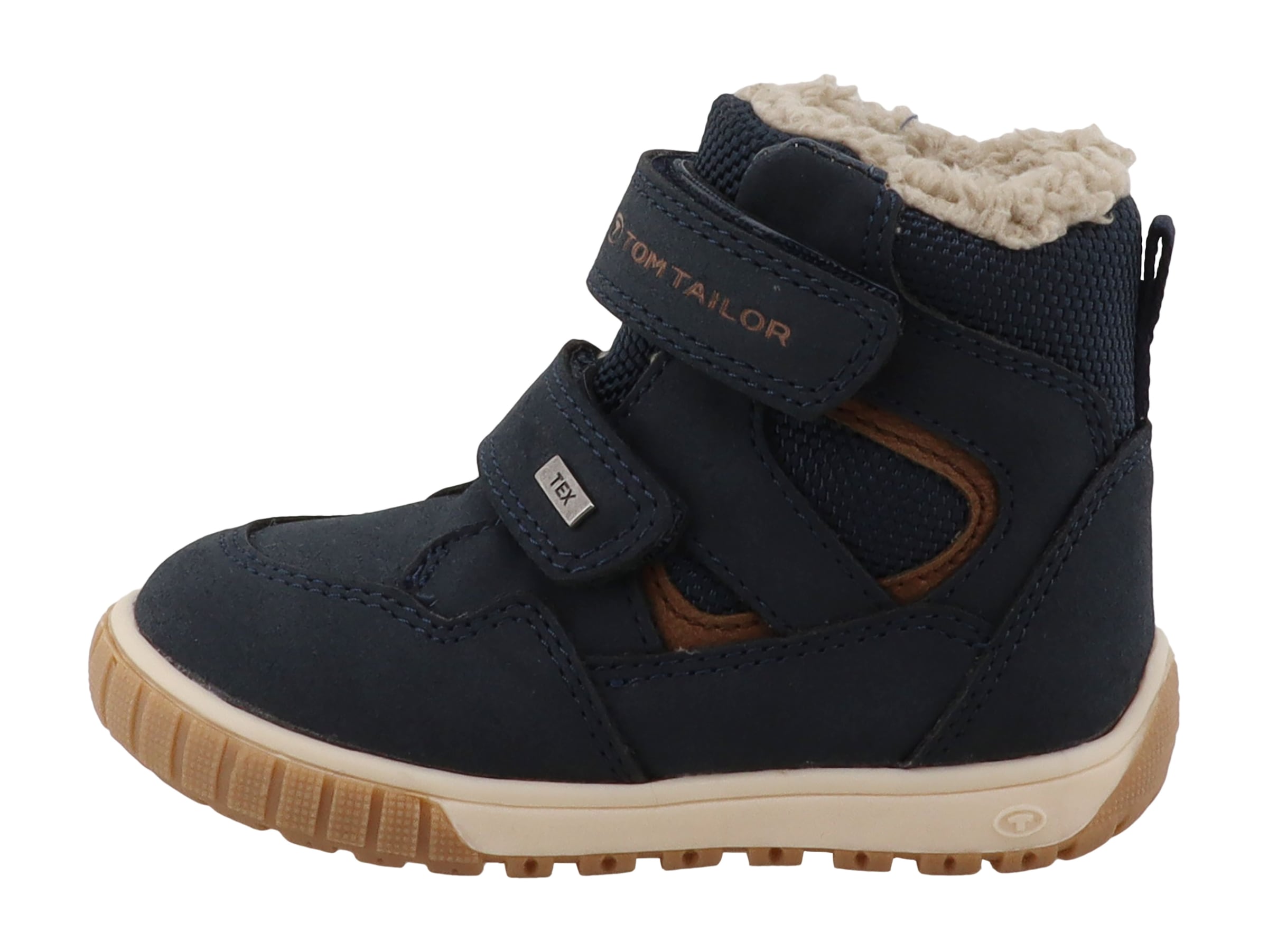 TOM TAILOR Winterboots  Klettboots mit wasserabweisender TEX-Ausstattung