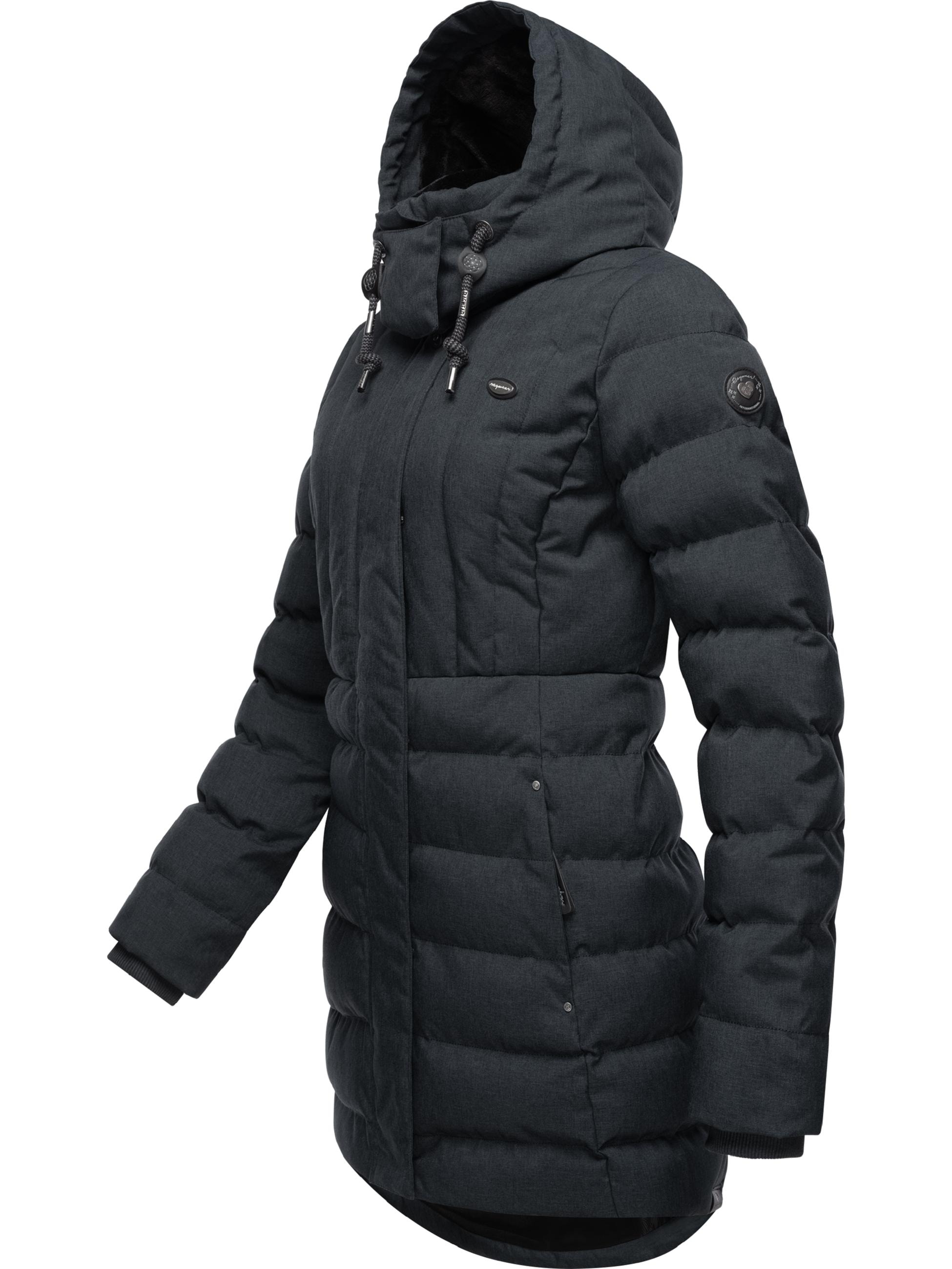 Ragwear Kurzmantel »Kurzmantel Ashanta«, Wasserdichter Winterparka mit gefütterter Kapuze