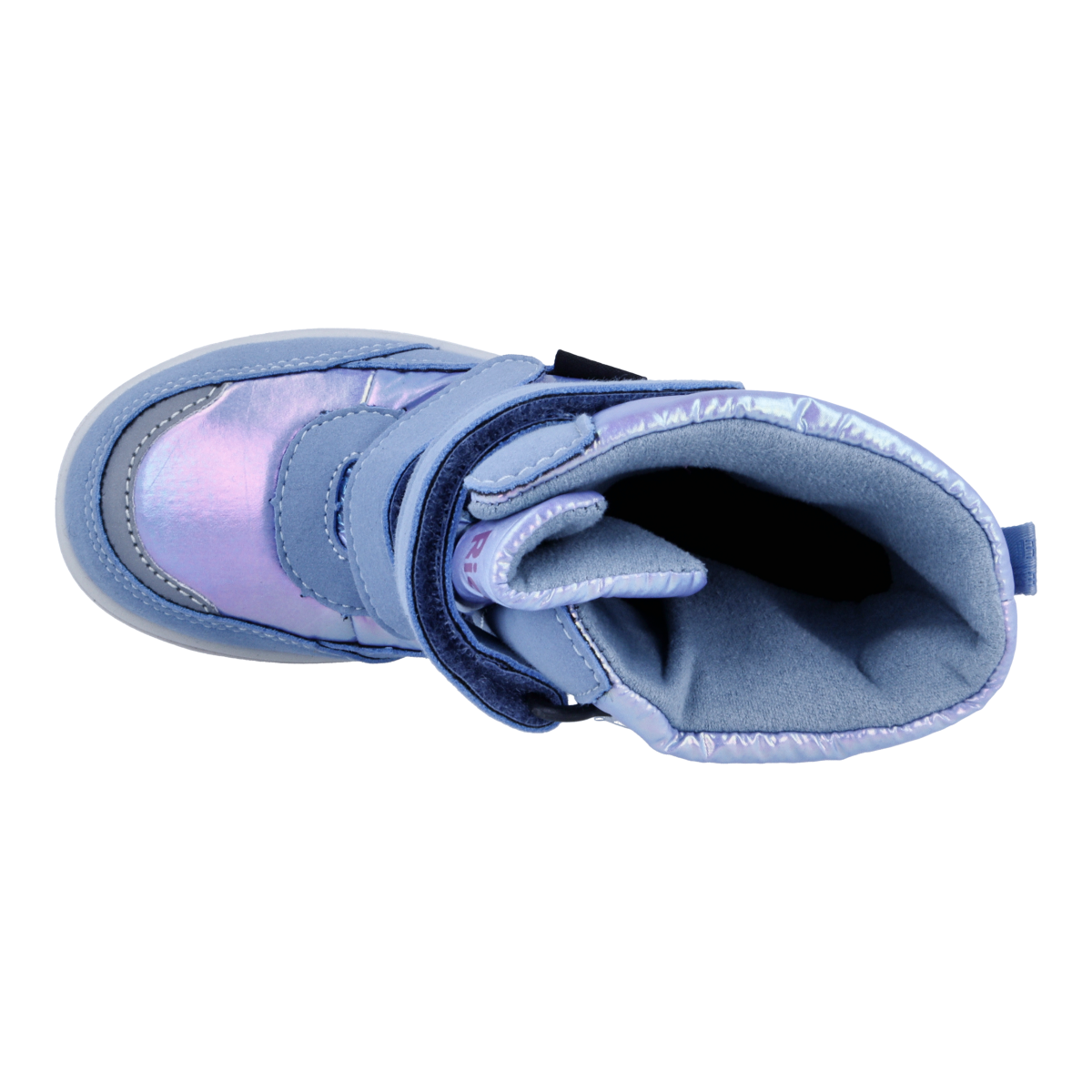 Richter Snowboots »Husky 2.0«  Winterstiefel mit irisierender Optik, Größenschablone zum Download