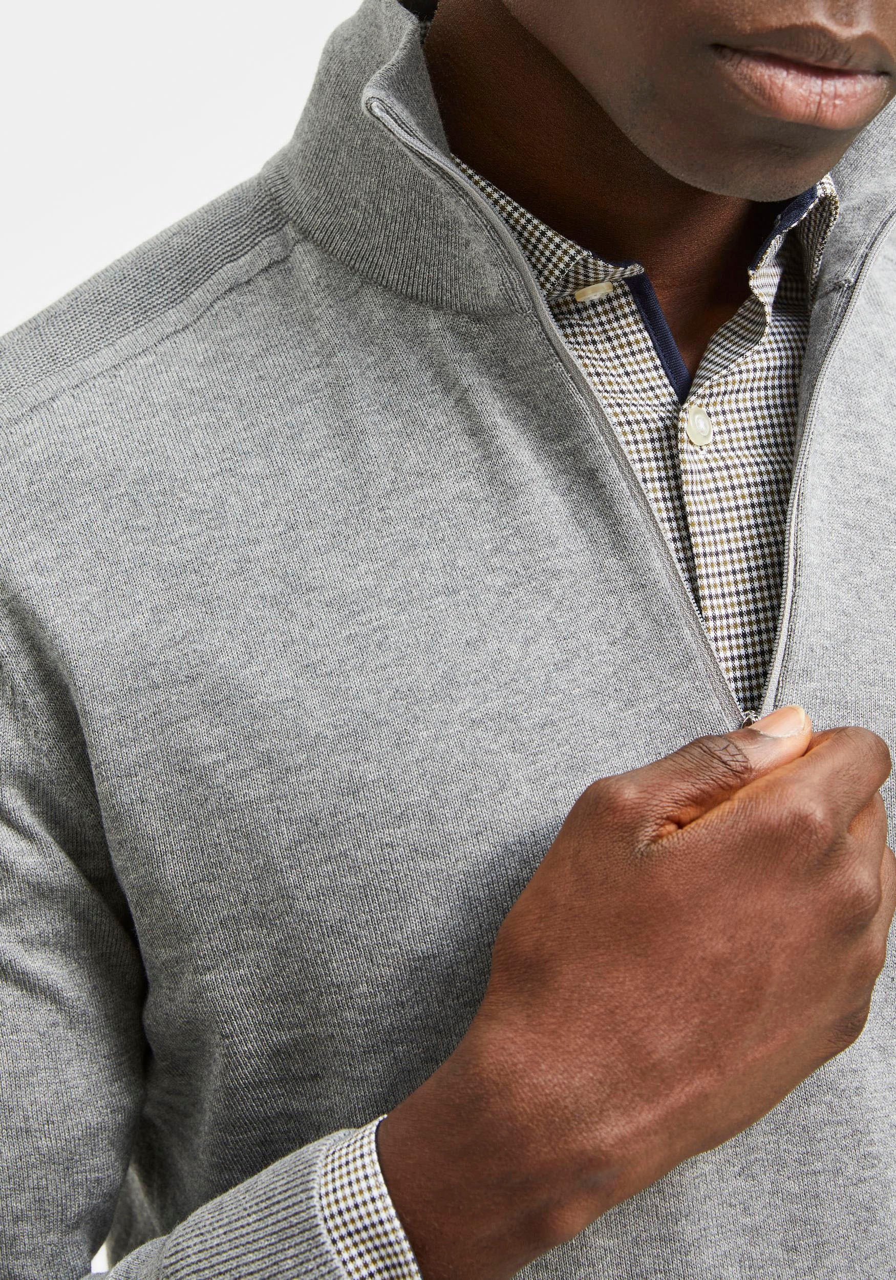 SELECTED HOMME Troyer »SLHBERG HALF ZIP CARDIGAN NOOS«
