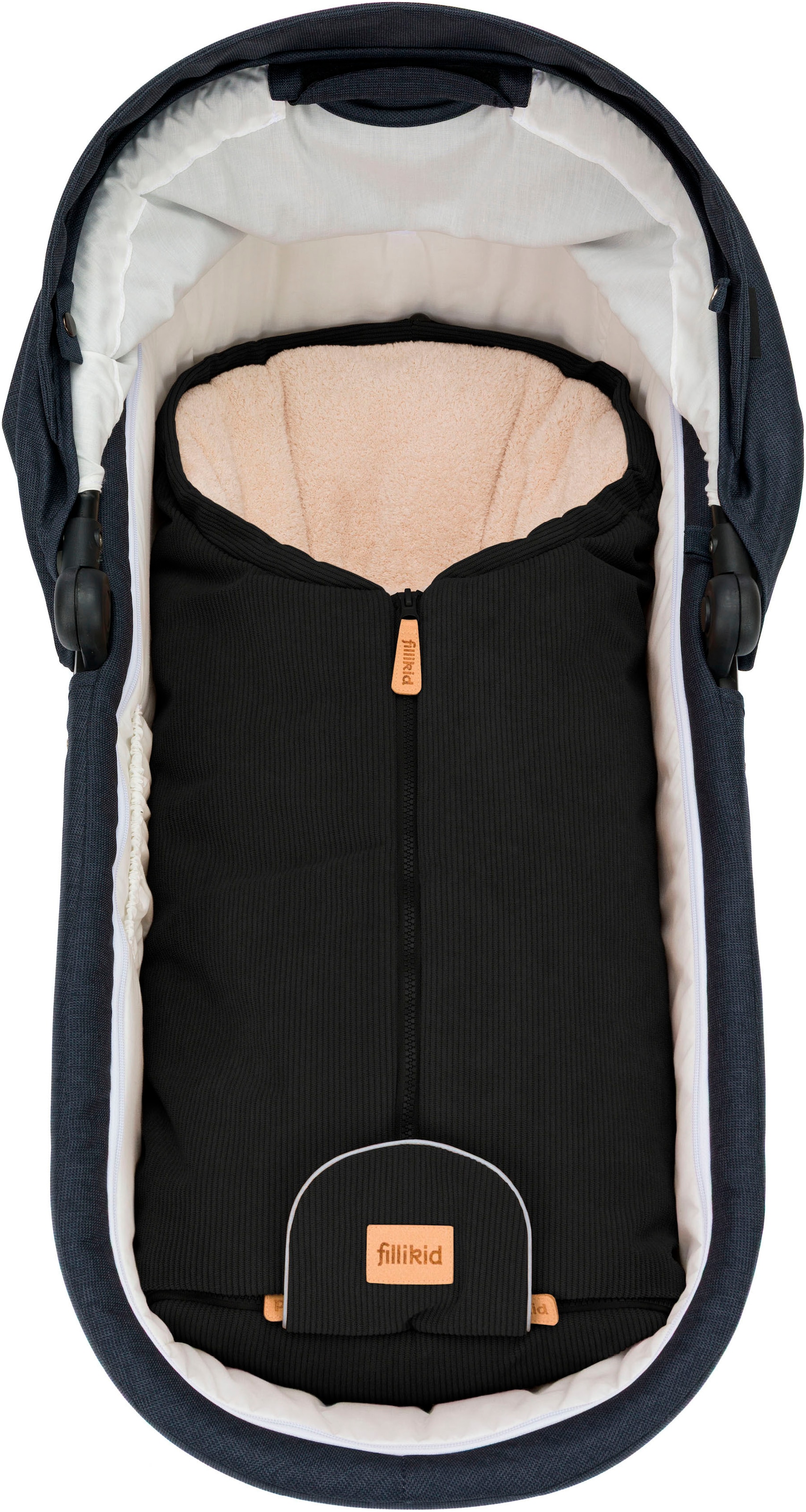 Fillikid Fußsack »Nevis Cord, Winterfußsack Gr. 0« für Autositze Gr. 0 und Kinderwagen