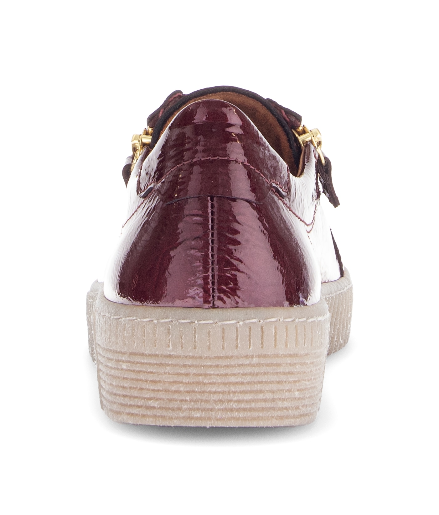 Gabor Plateausneaker  , Freizeitschuh, Halbschuh, Schnürer mit edlen Schmuck-Motiven